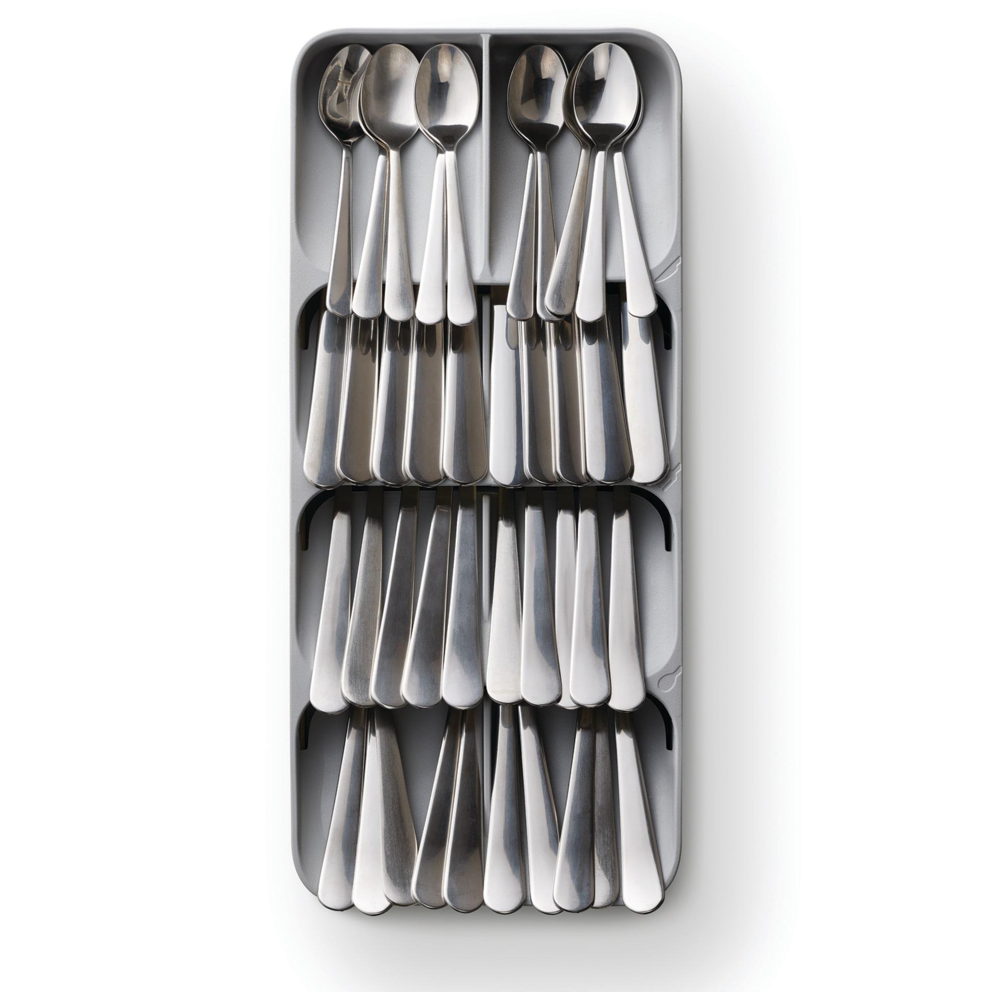 Joseph Joseph DrawerStore Compact Cutlery Organiser Large Grey Image 3