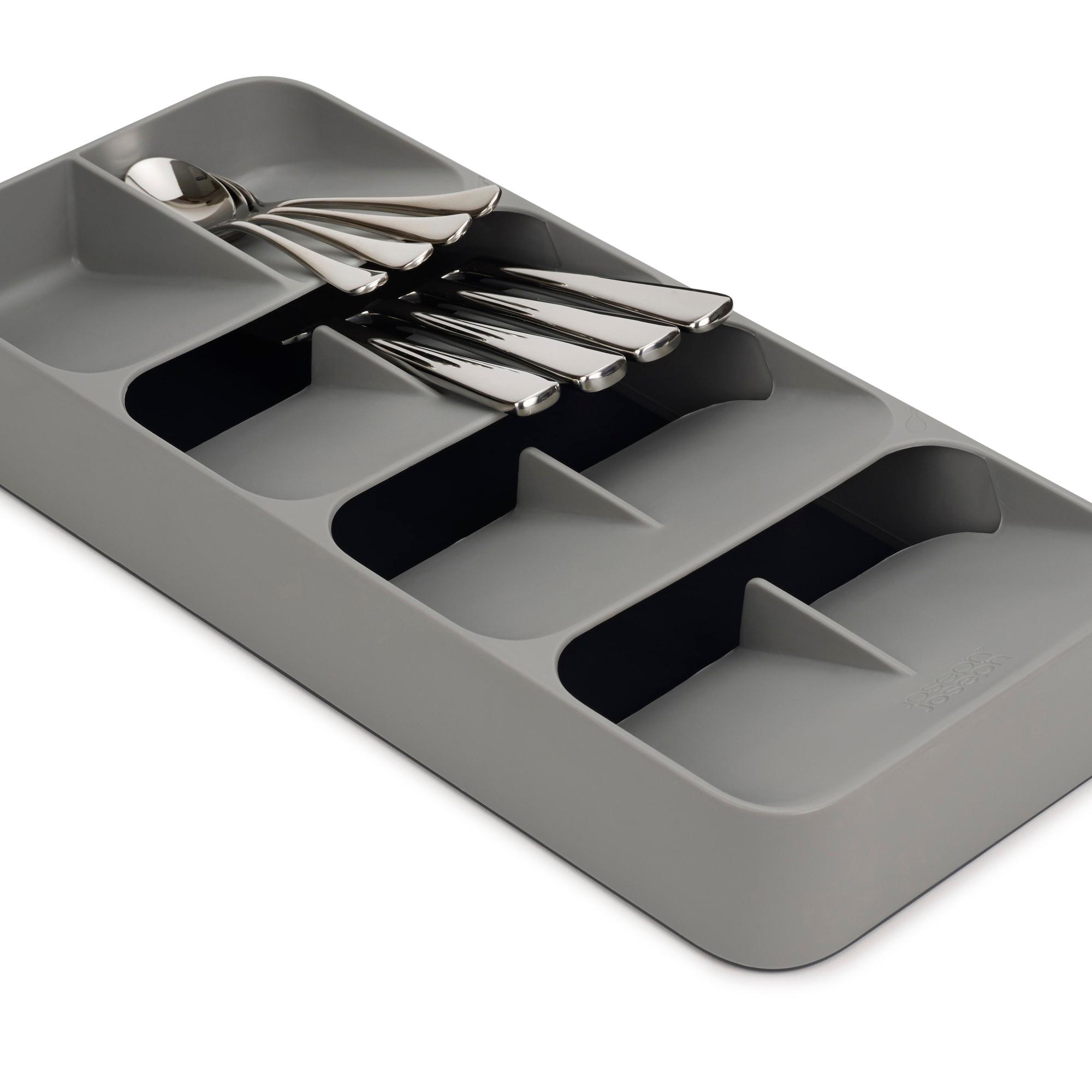 Joseph Joseph DrawerStore Compact Cutlery Organiser Large Grey Image 4