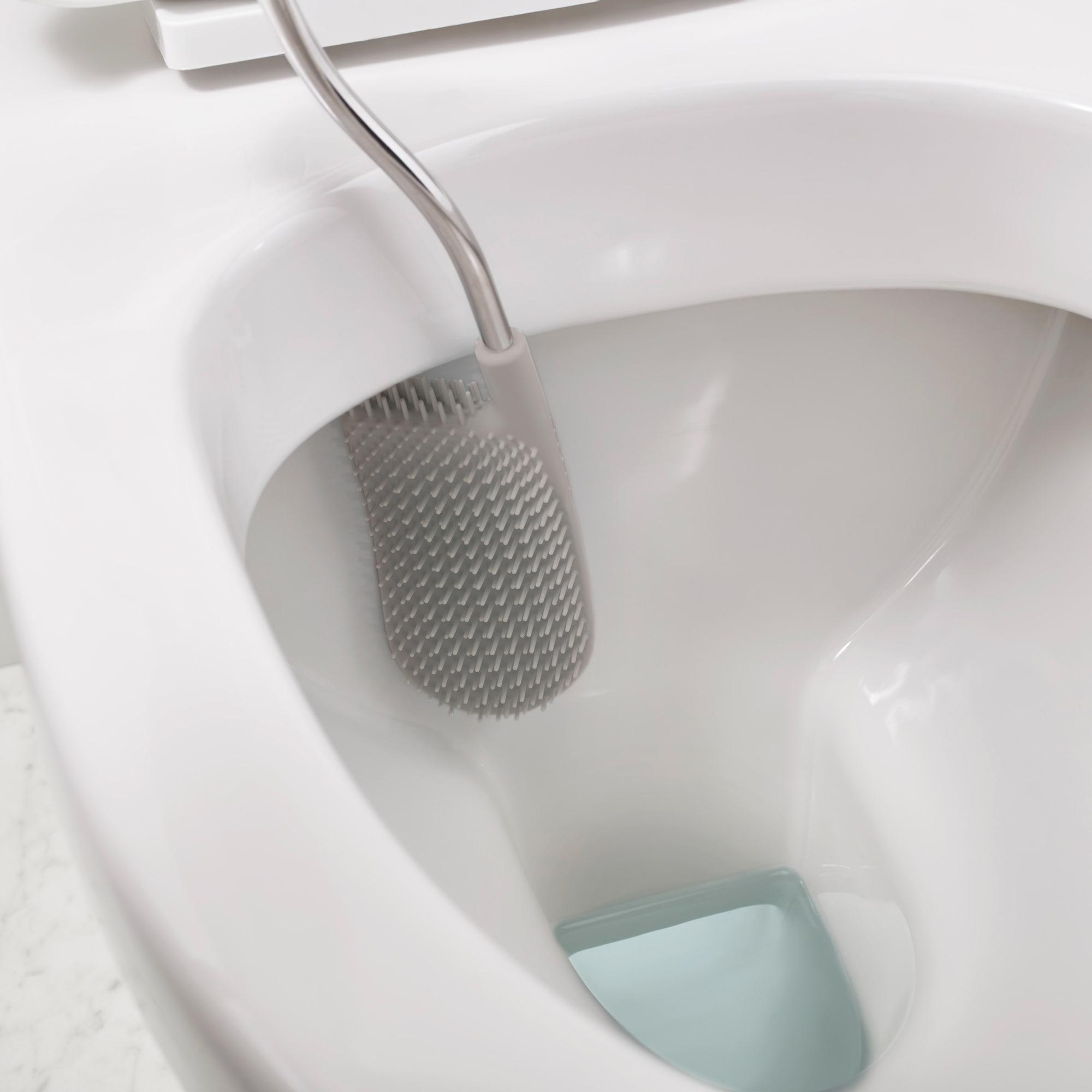 Joseph Joseph Flex Plus Toilet Brush with Storage Caddy Grey Image 4