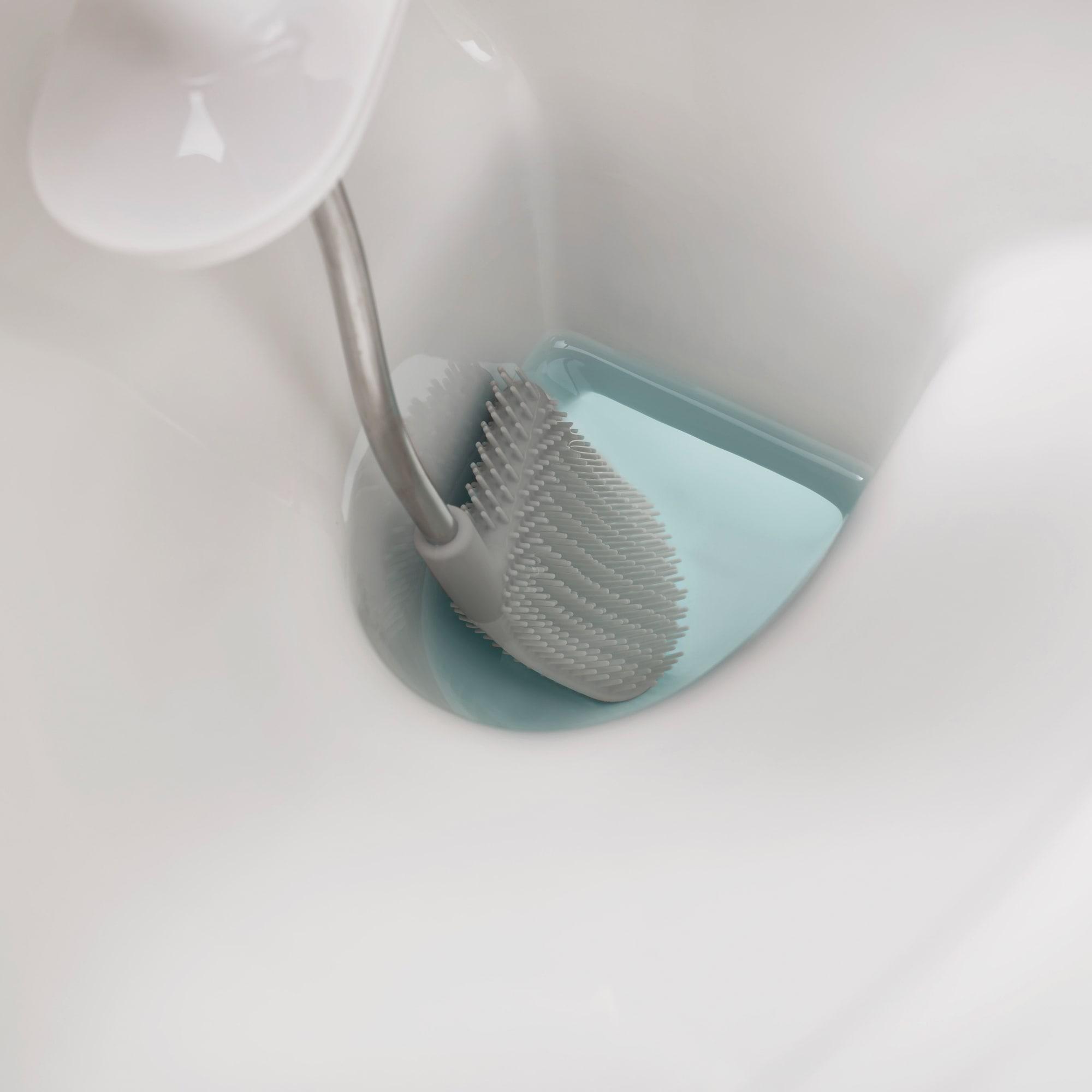 Joseph Joseph Flex Plus Toilet Brush with Storage Caddy Grey Image 5