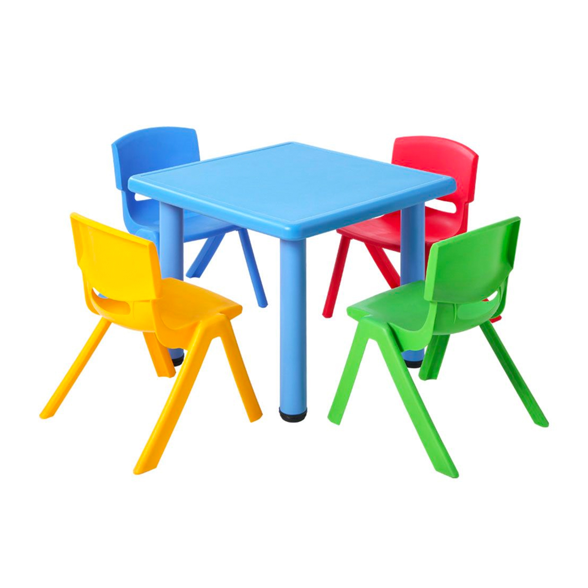 Keezi Kids Study Table and Chair Set 5pc Image 1