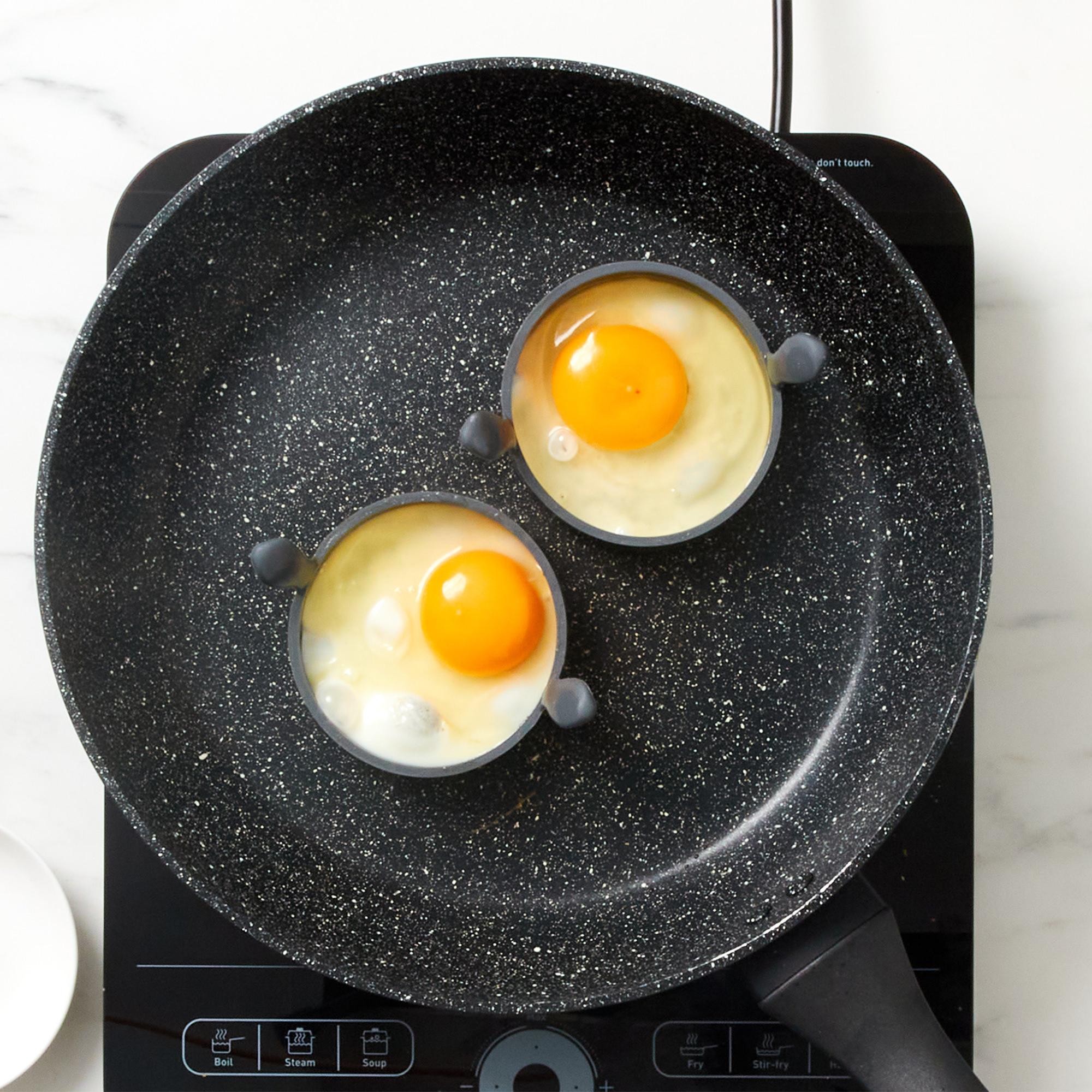 Kitchen Pro Oslo Egg Ring Set of 2 Charcoal Image 3