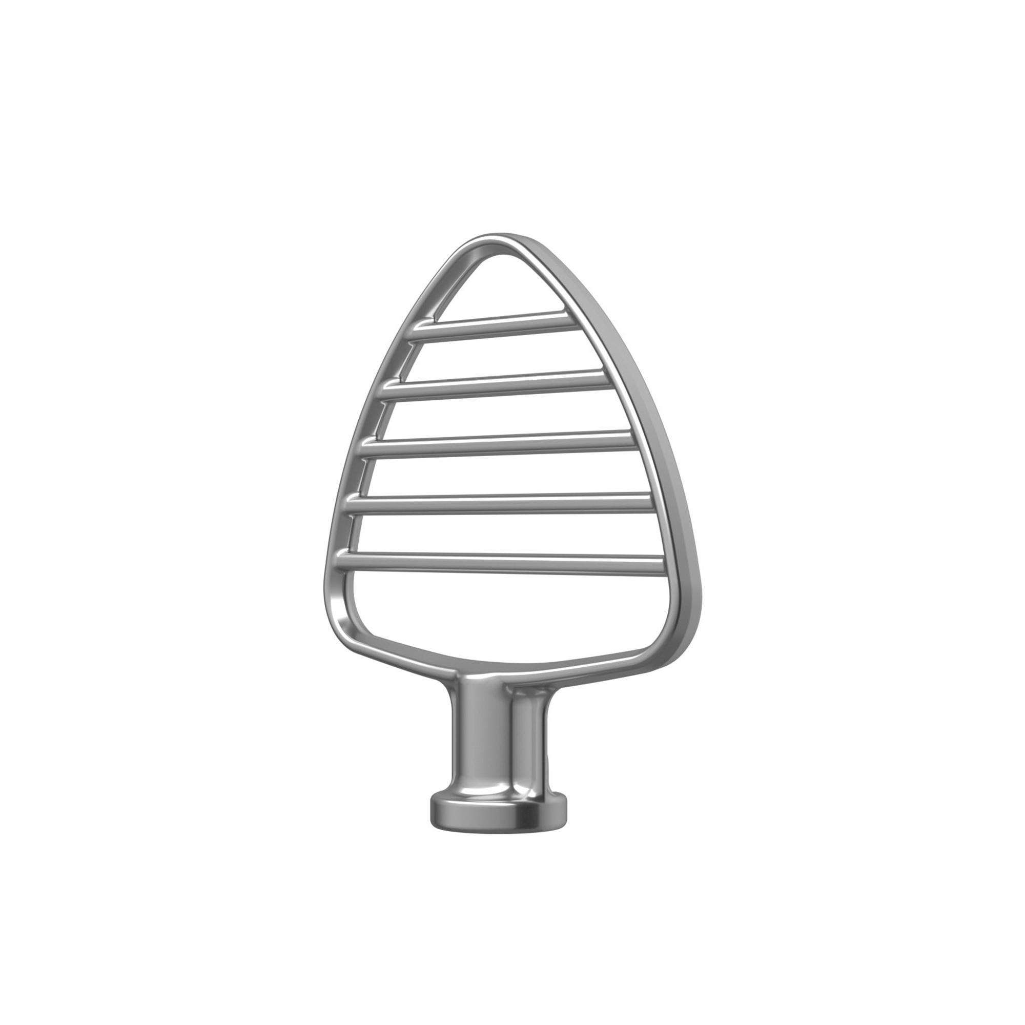KitchenAid Pastry Beater for Tilt Head Stand Mixer Subtle Silver Image 5