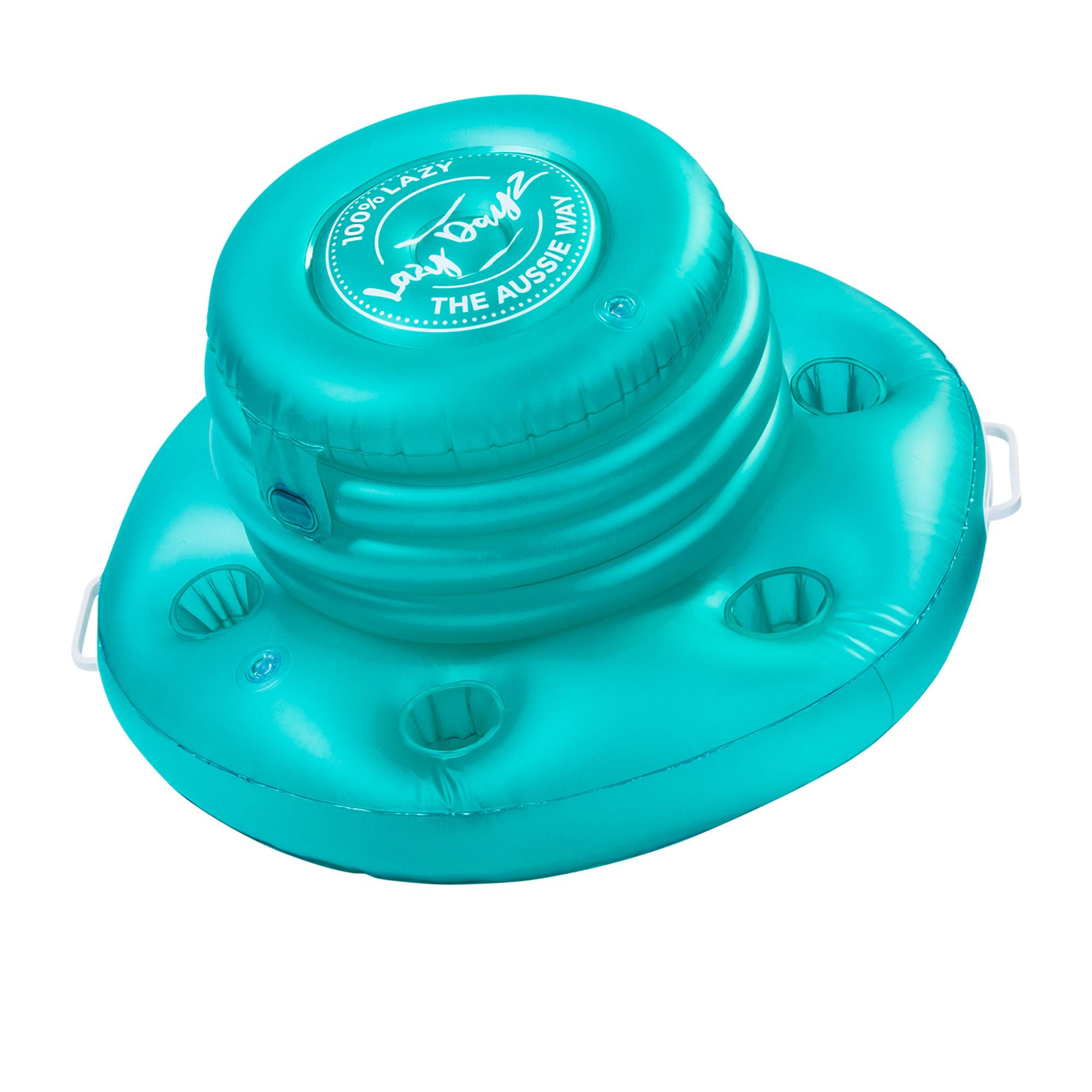 Lazy Dayz Inflatable Drinks Tub Teal Image 1