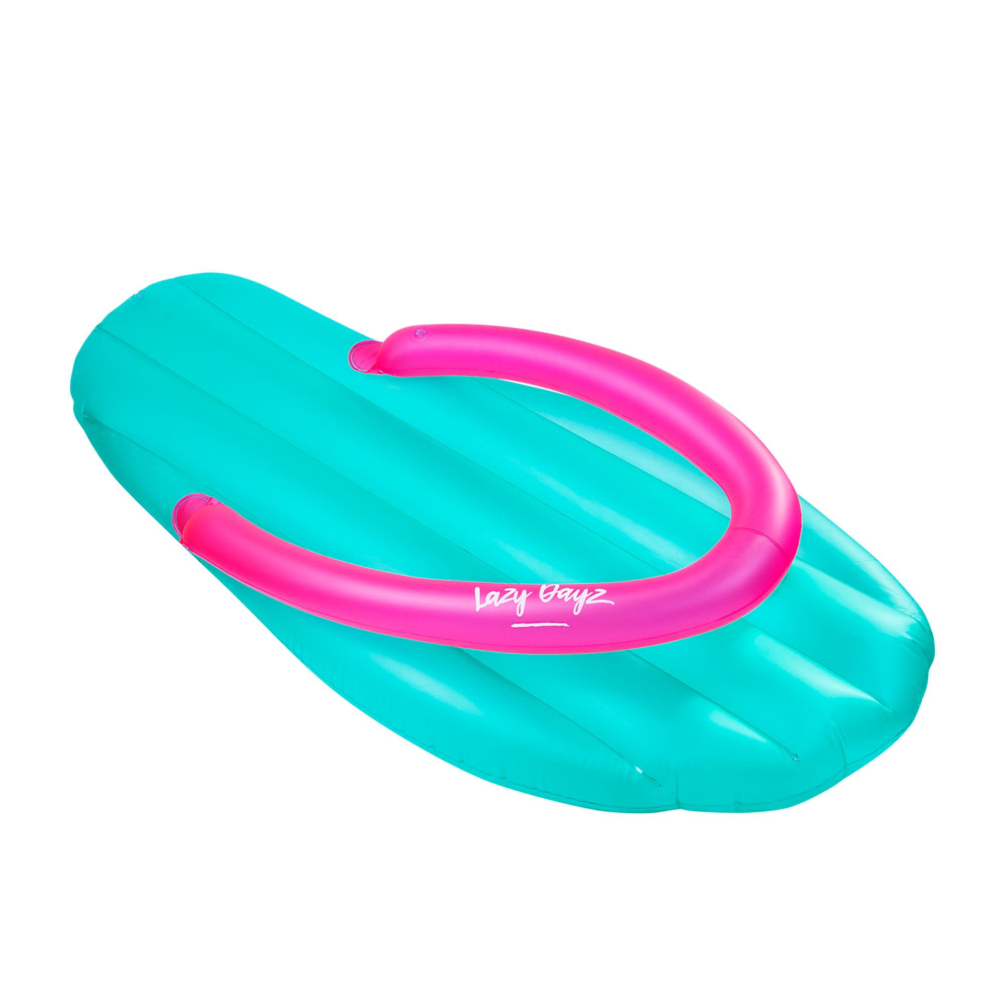 Lazy Dayz Inflatable Thong Teal Image 1