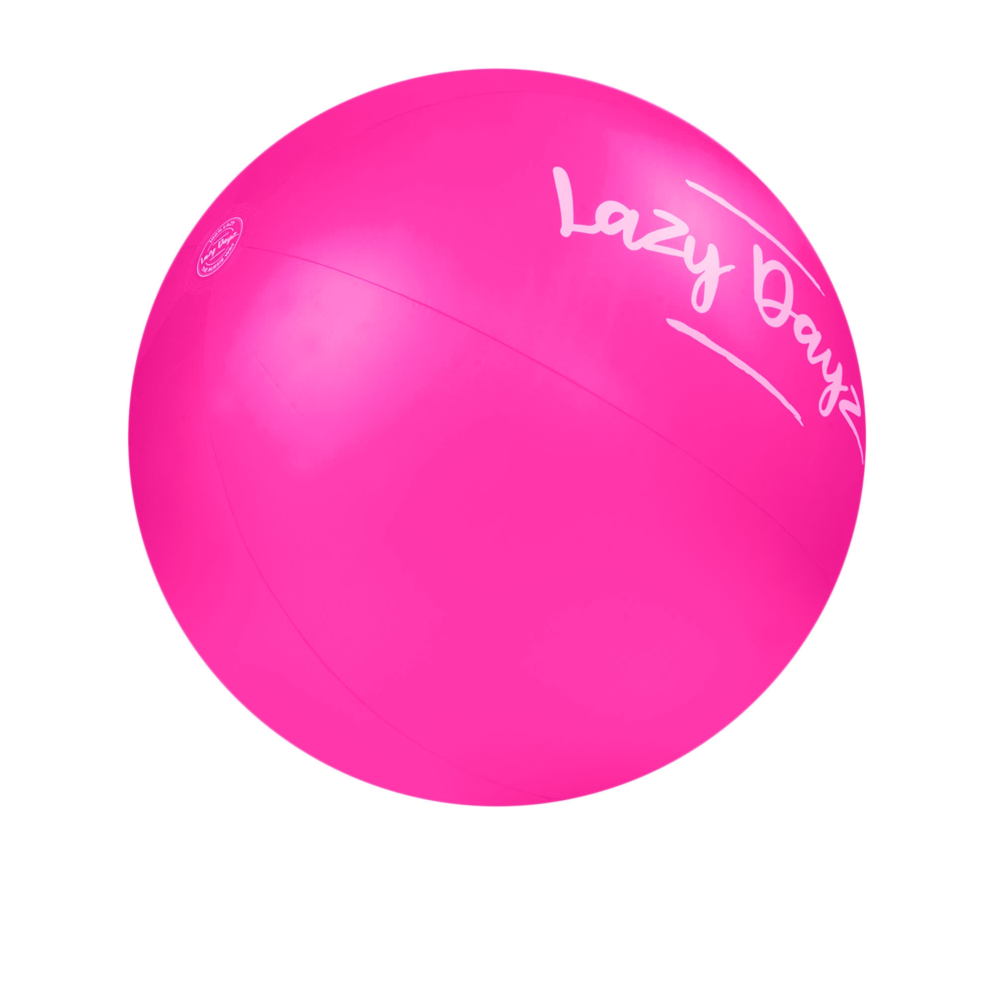 Lazy Dayz Jumbo Beach Ball Pink Image 1