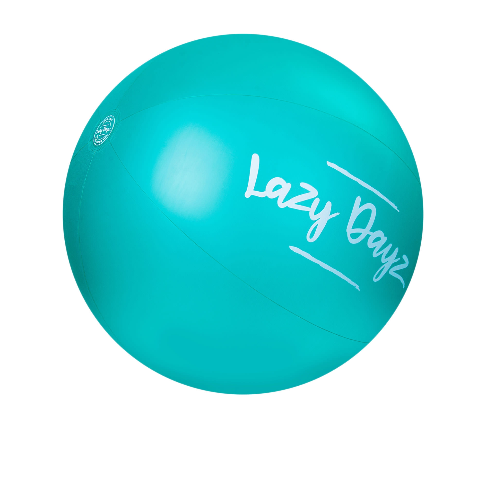 Lazy Dayz Jumbo Beach Ball Teal Image 1