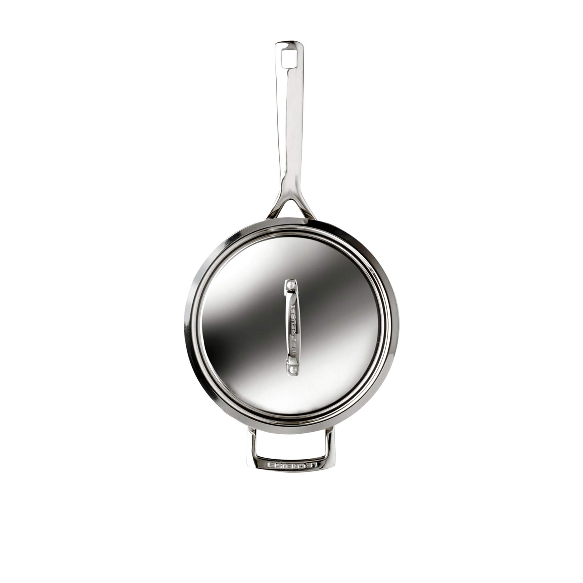 Le Creuset 3-Ply Stainless Steel Saucepan with Lid 20cm - 3.8L Image 2