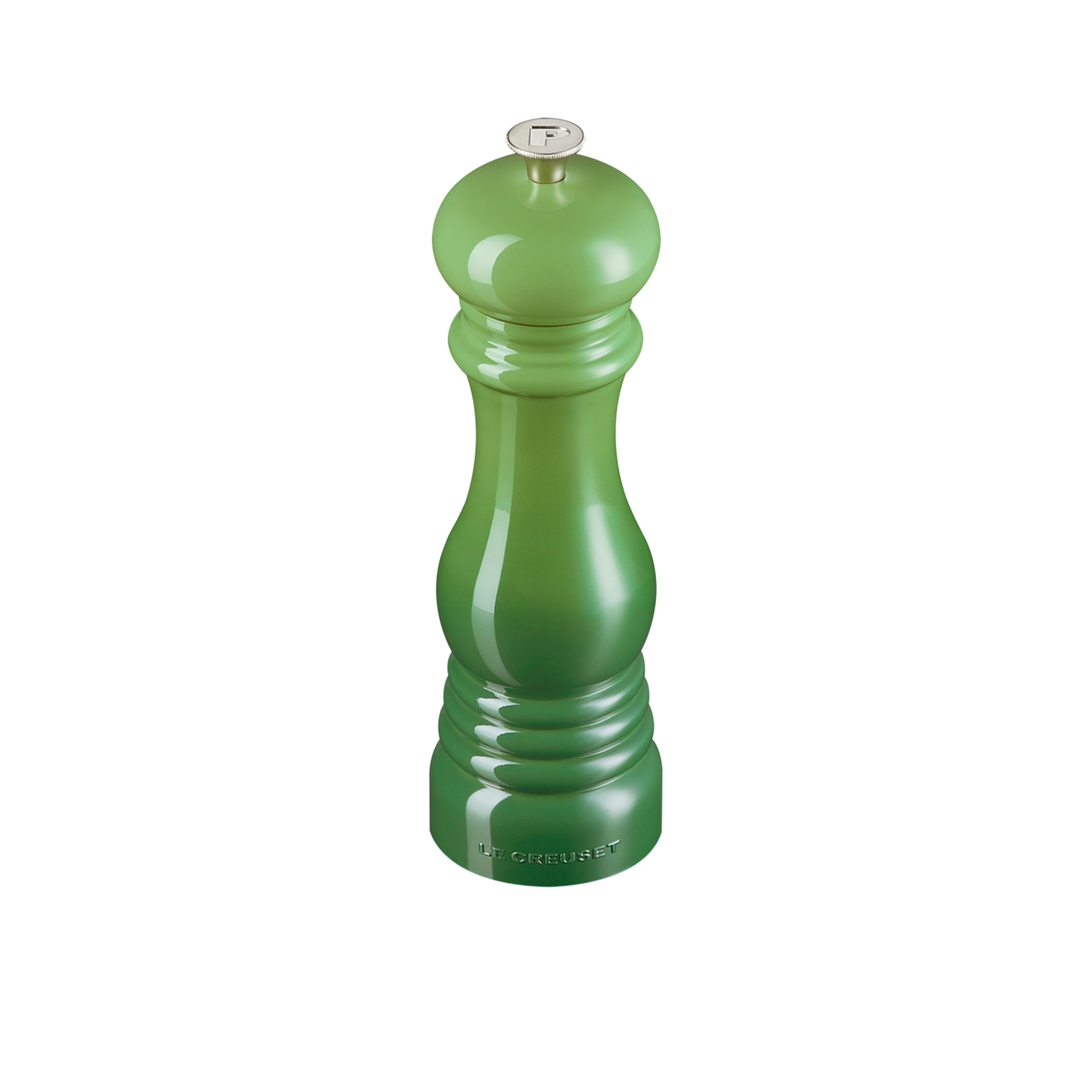 Le Creuset Classic Pepper Mill 21cm Bamboo Green Image 1