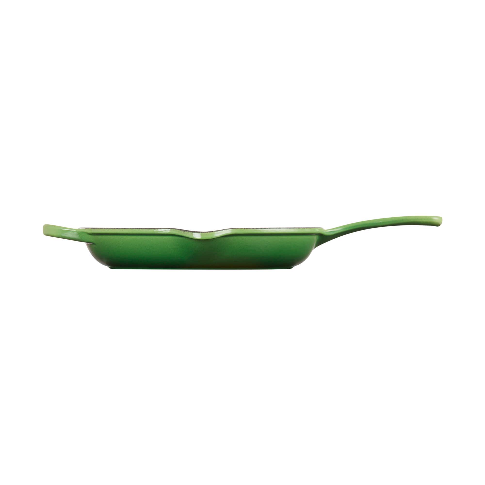 Le Creuset Signature Cast Iron Round Skillet 26cm Bamboo Green Image 5