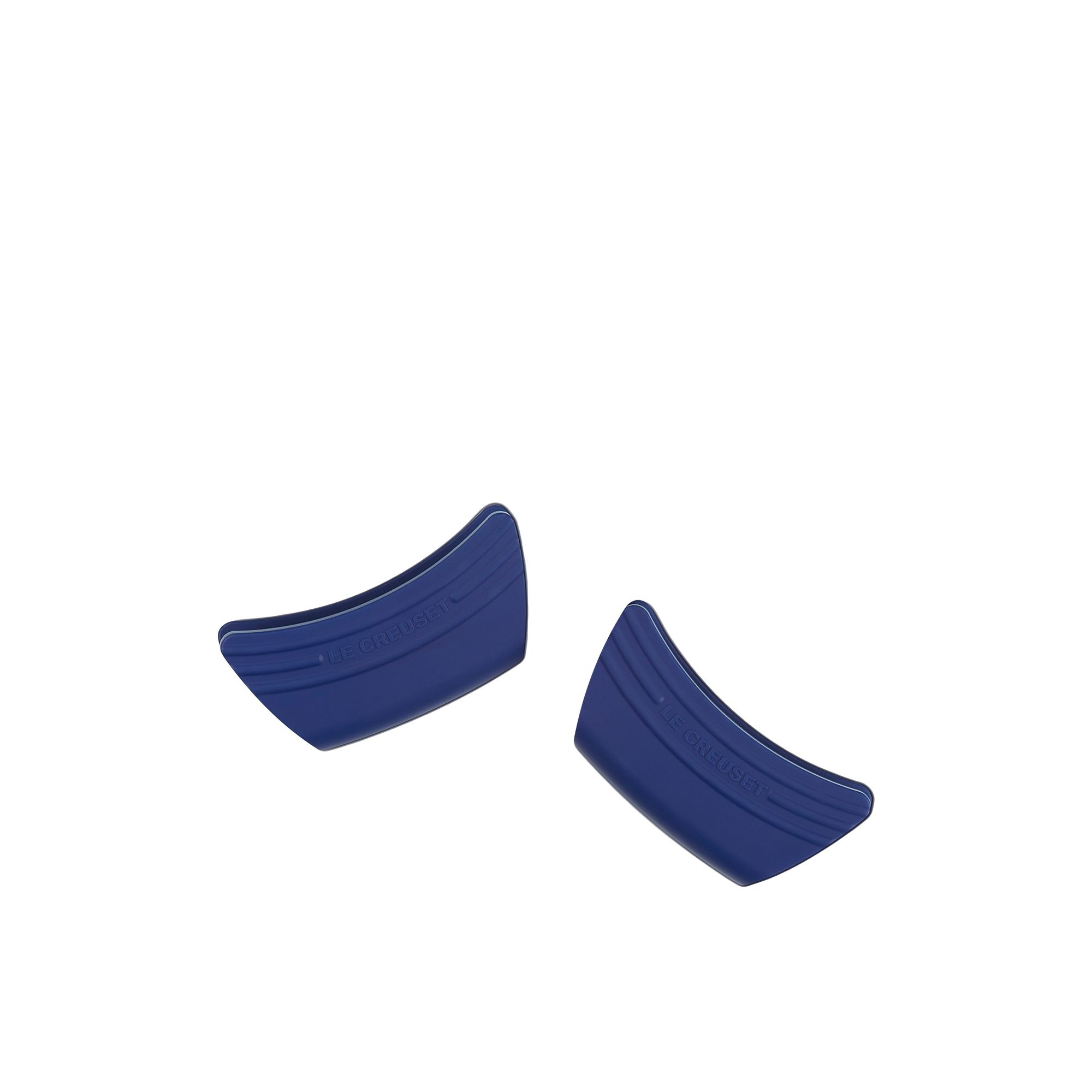 Le Creuset Silicone Handle Grip Set of 2 Azure Blue Image 2