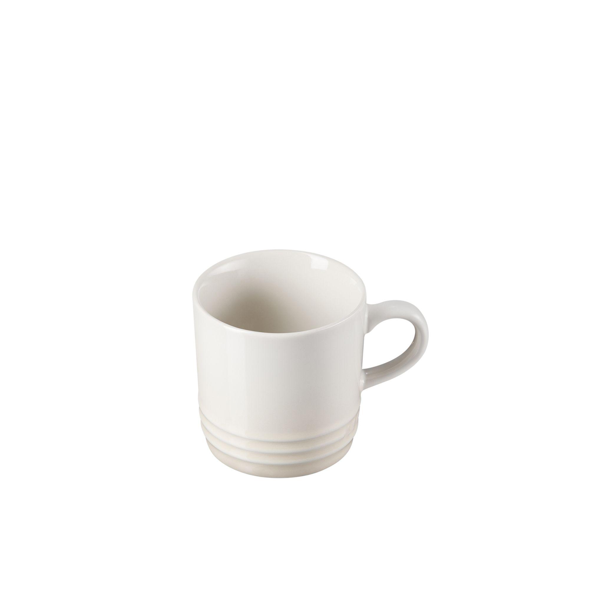 Le Creuset Stoneware Cappuccino Mug 200ml Meringue Image 5