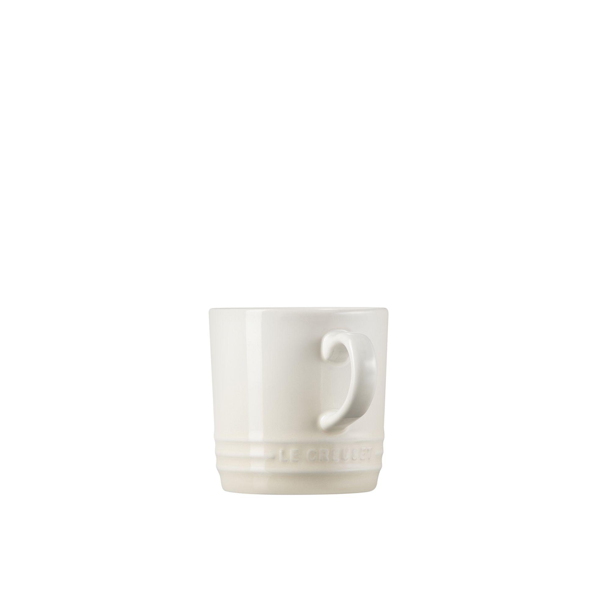 Le Creuset Stoneware Cappuccino Mug 200ml Meringue Image 6