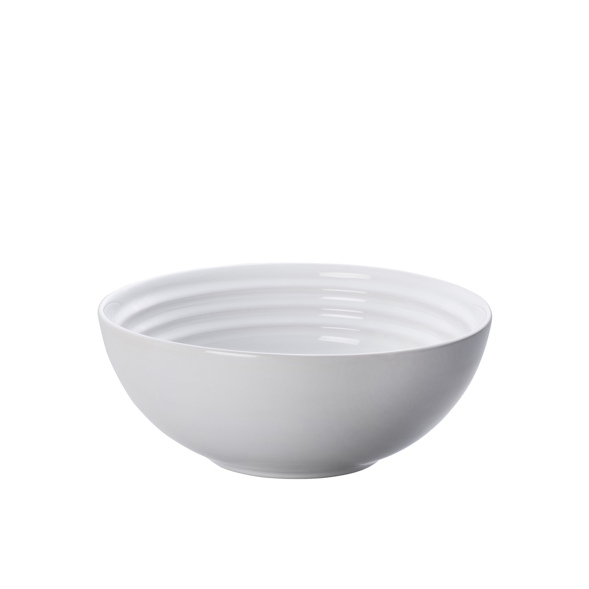 Le Creuset Stoneware Cereal Bowl Set of 4 White Image 2