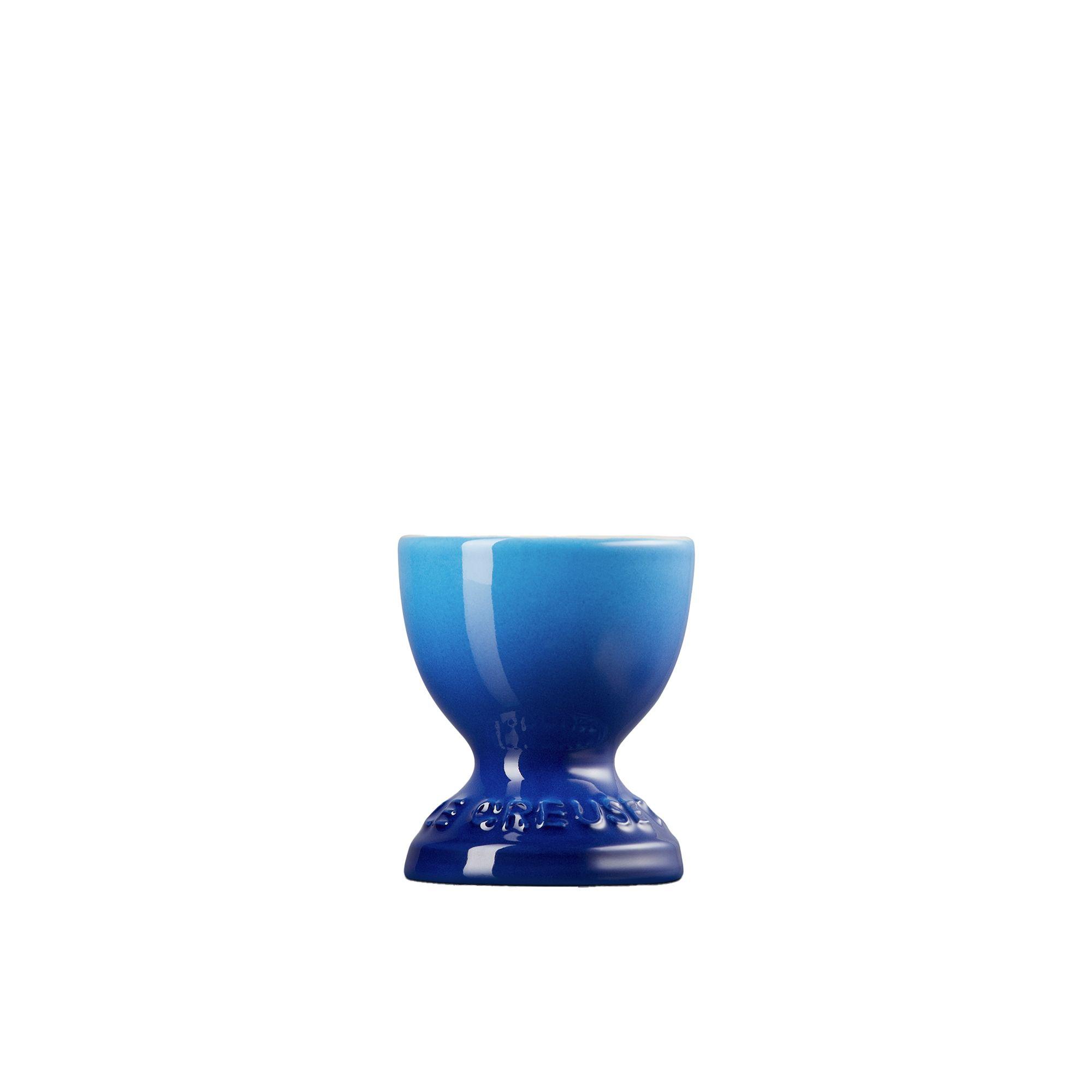 Le Creuset Stoneware Egg Cup Azure Blue Image 4