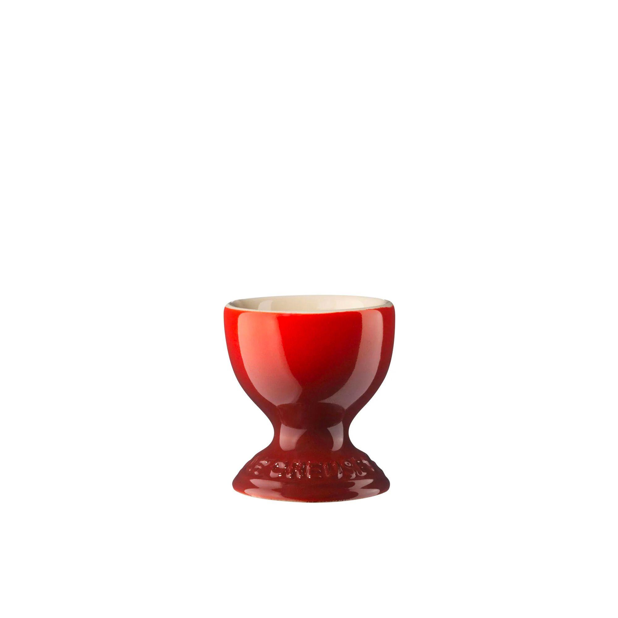 Le Creuset Stoneware Egg Cup Cerise Image 1