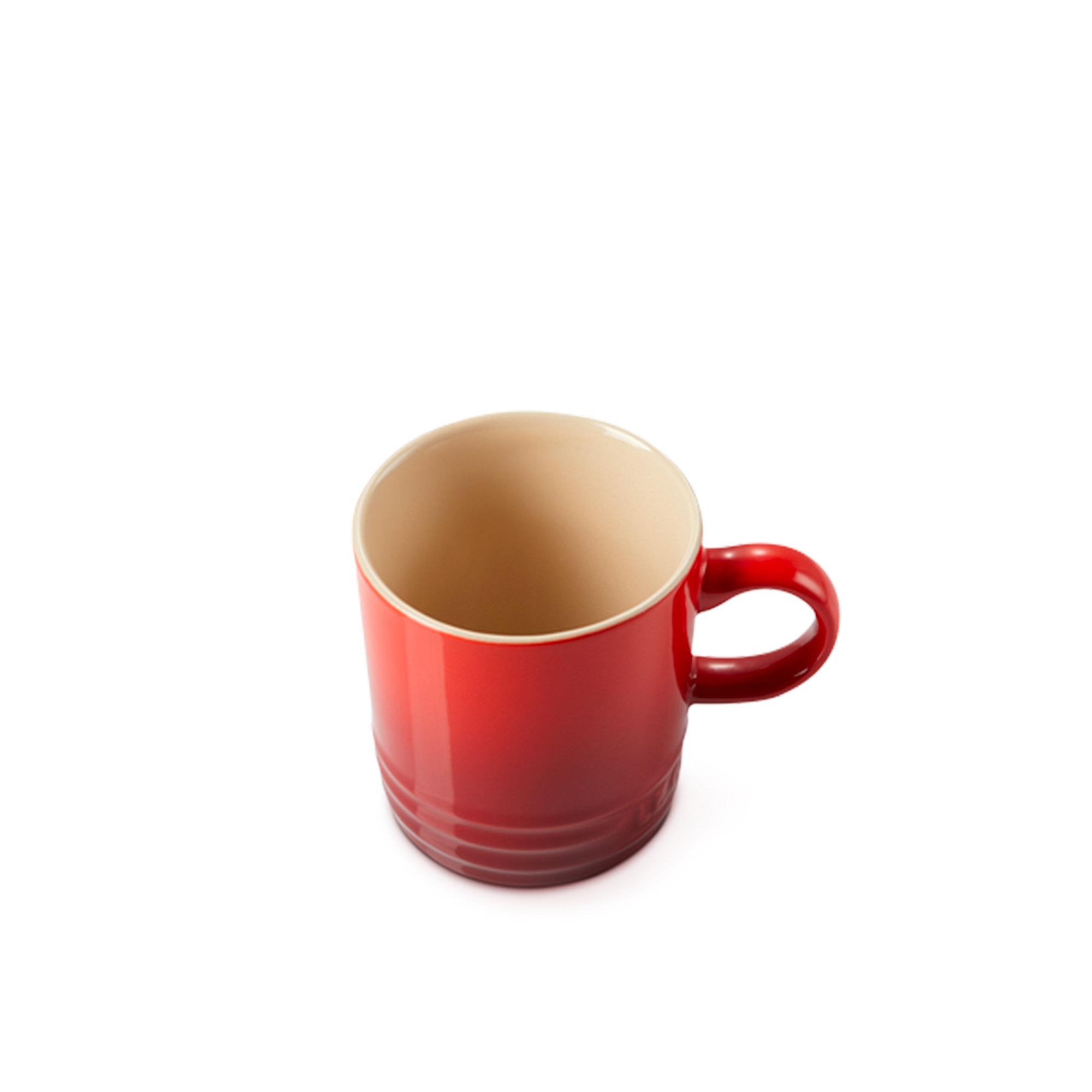 Le Creuset Stoneware Espresso Mug 100ml Cerise Image 3