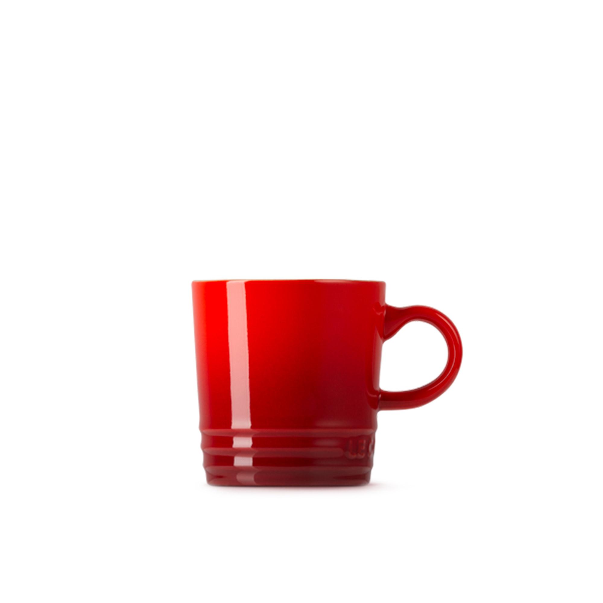 Le Creuset Stoneware Espresso Mug 100ml Cerise Image 4