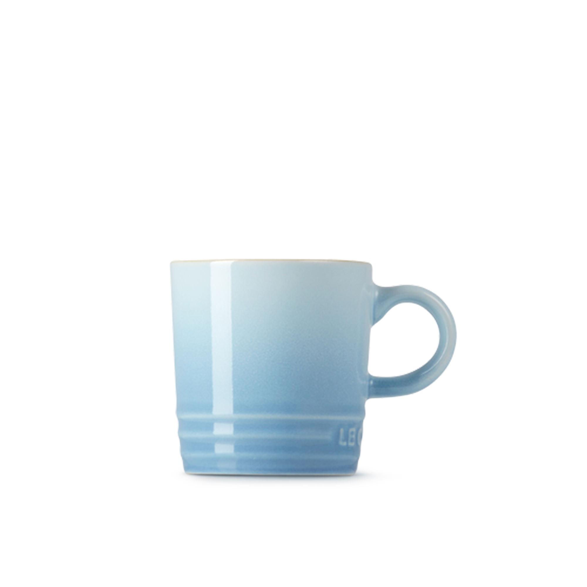 Le Creuset Stoneware Espresso Mug 100ml Coastal Blue Image 3