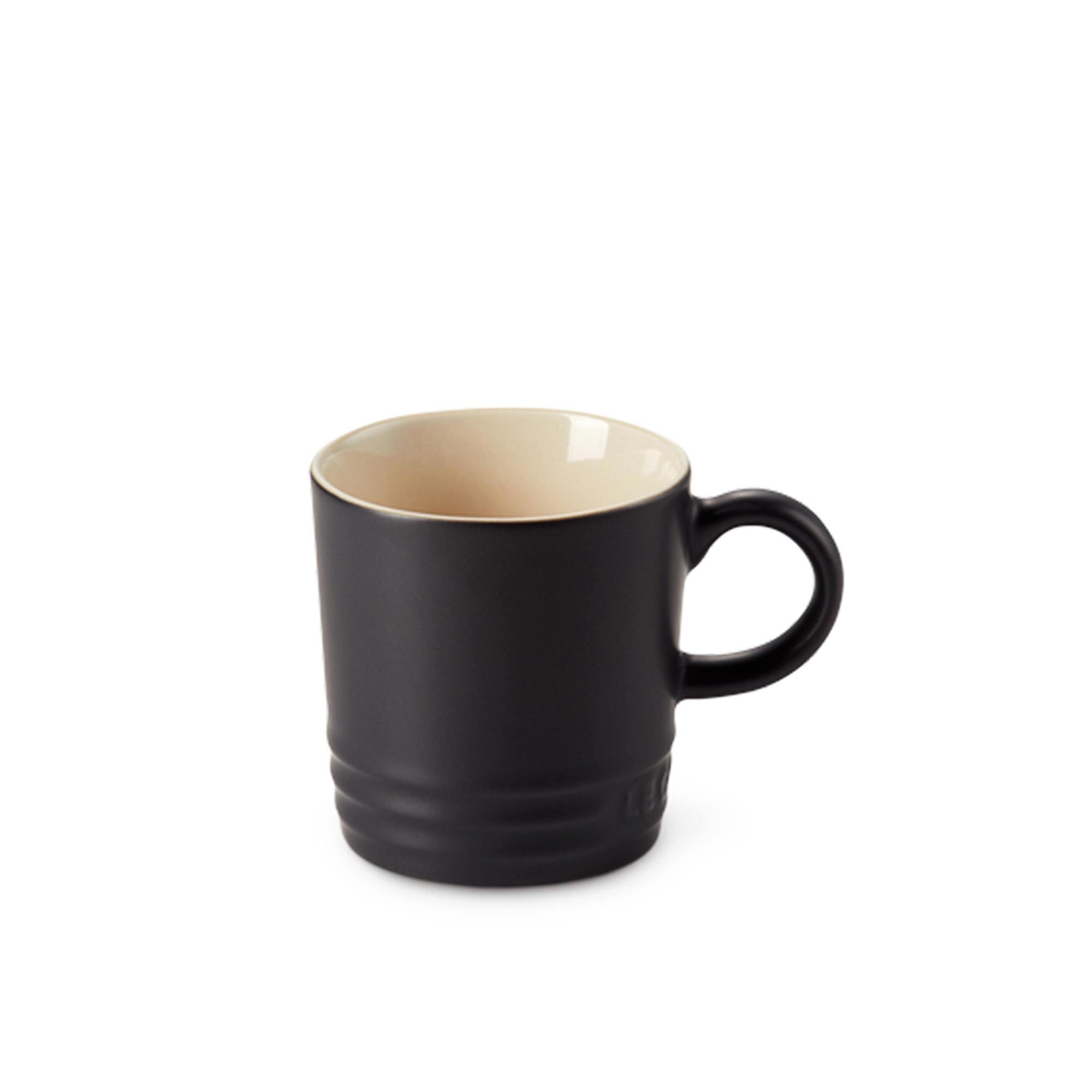 Le Creuset Stoneware Espresso Mug 100ml Satin Black Image 3
