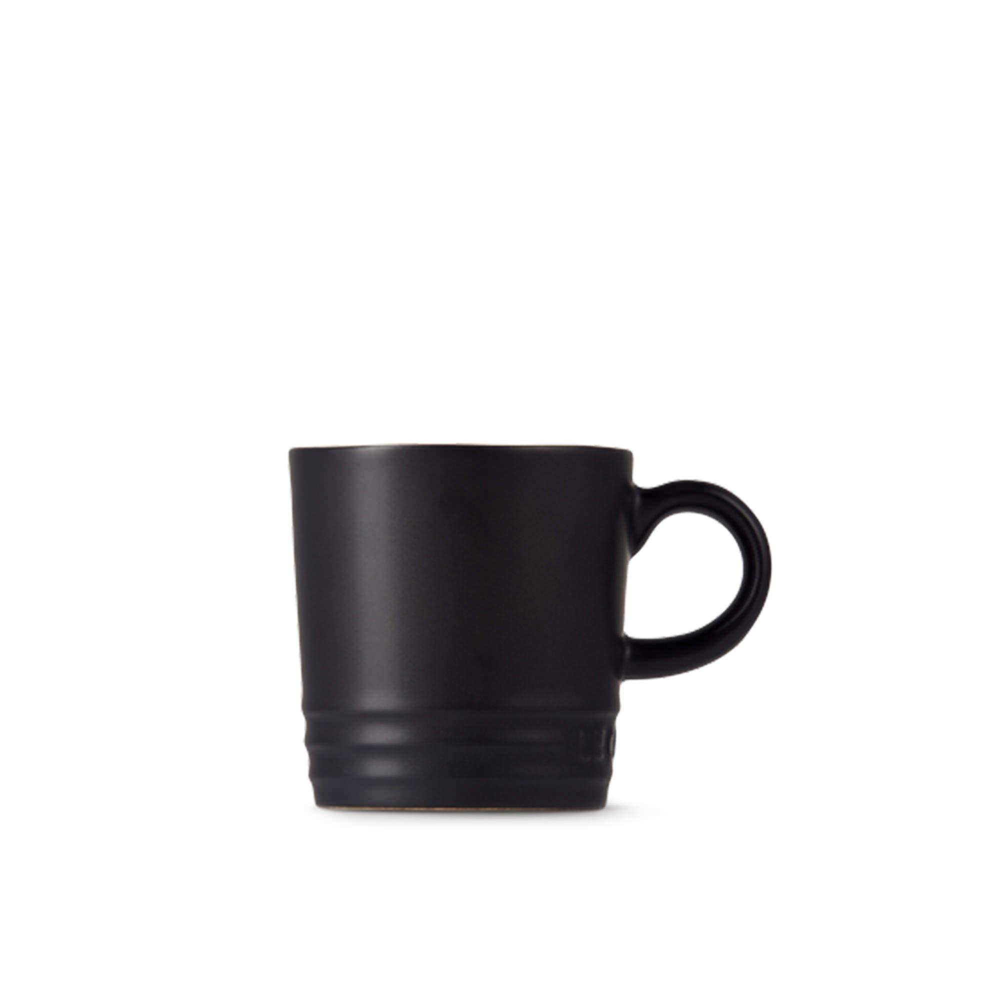 Le Creuset Stoneware Espresso Mug 100ml Satin Black Image 5