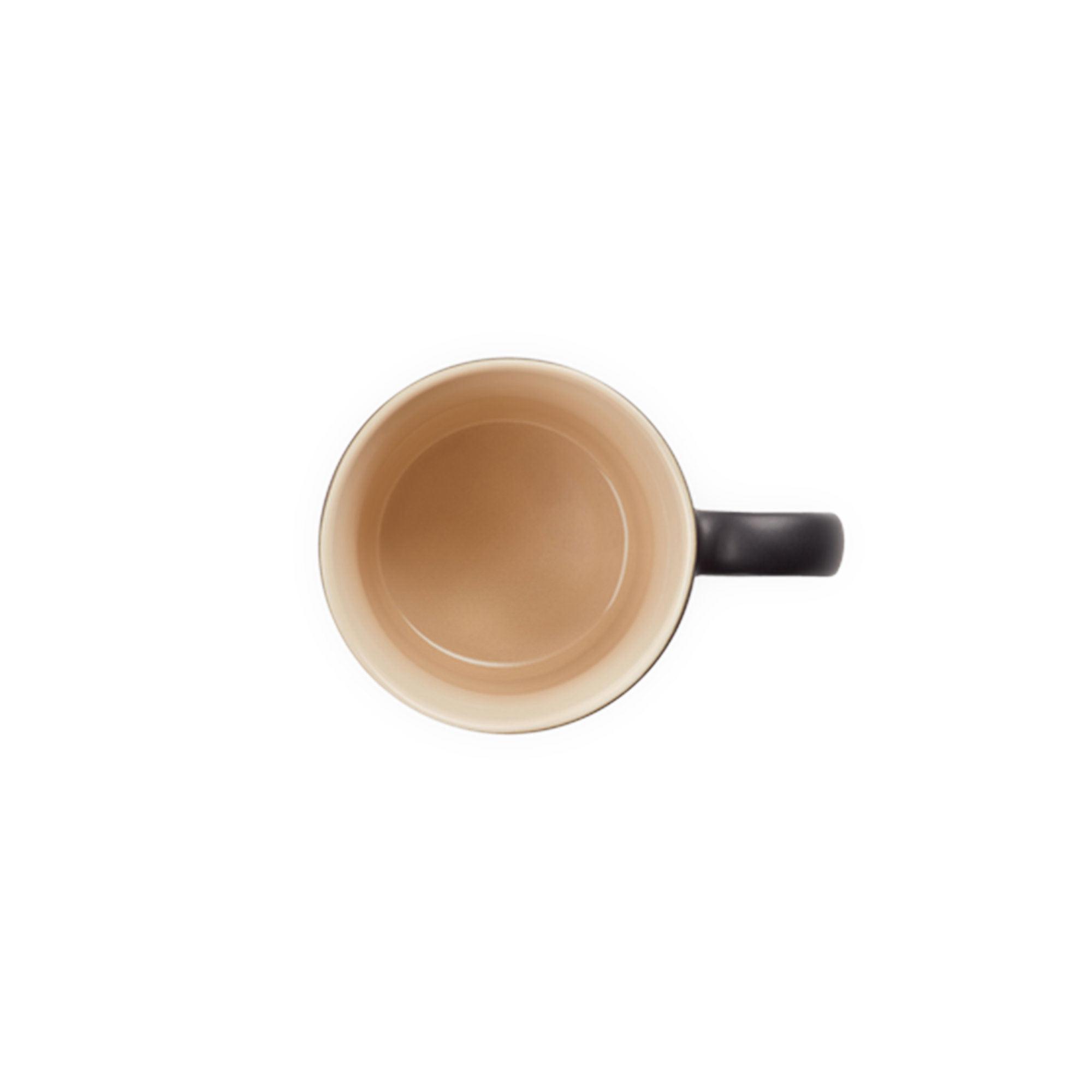 Le Creuset Stoneware Espresso Mug 100ml Satin Black Image 6