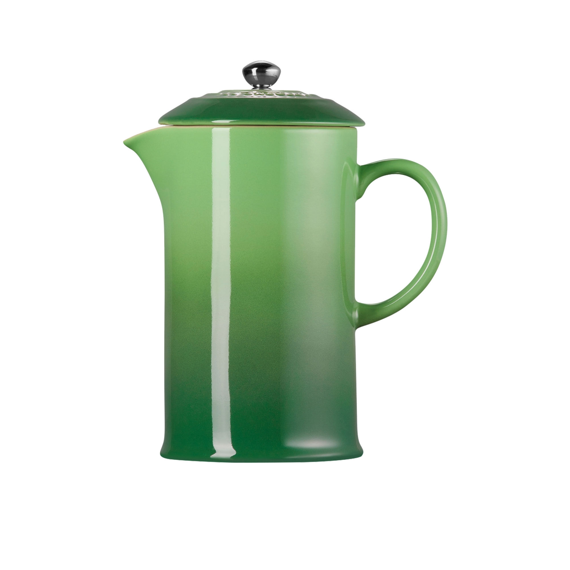 Le Creuset Stoneware French Press 800ml Bamboo Green Image 1