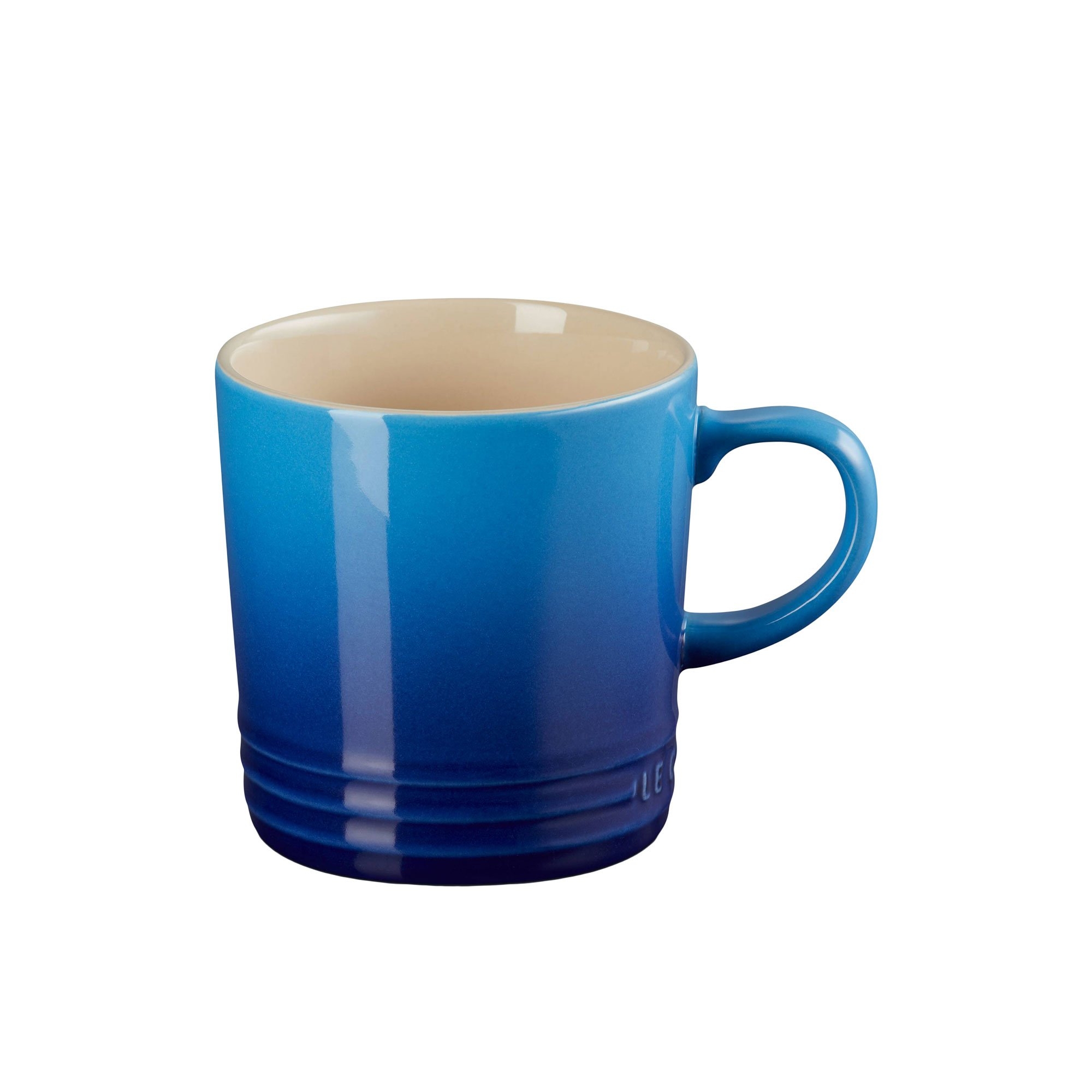 Le Creuset Stoneware Mug 350ml Azure Blue Image 1