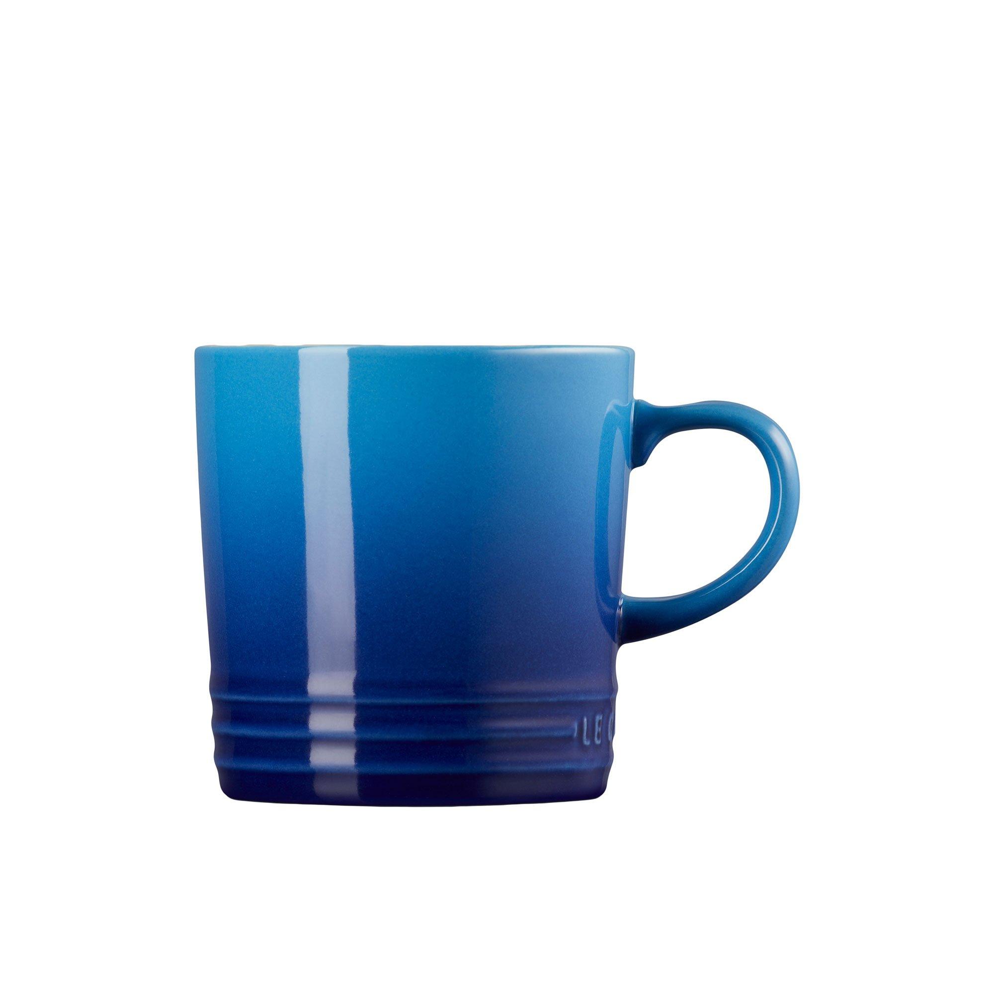 Le Creuset Stoneware Mug 350ml Azure Blue Image 3