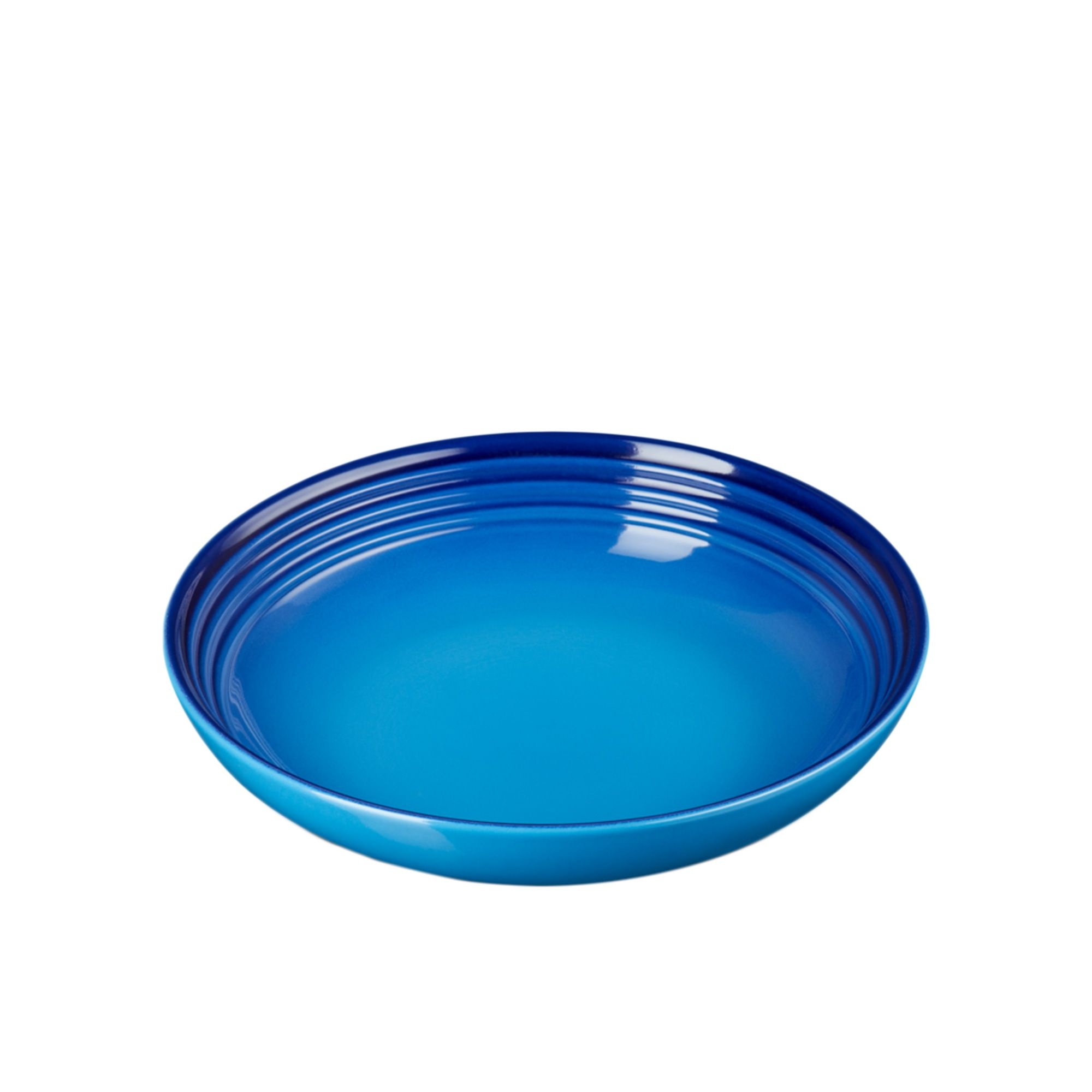 Le Creuset Stoneware Pasta Bowl Set of 4 Azure Blue Image 2