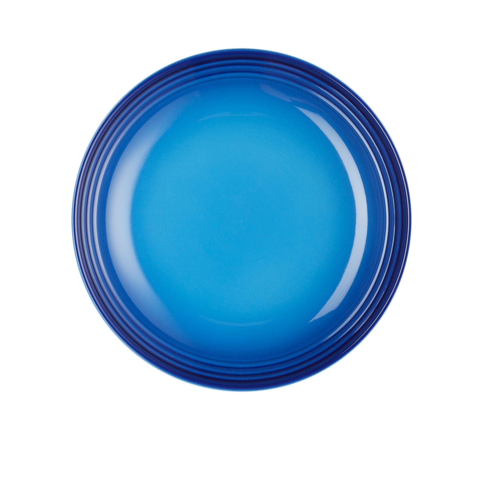 Le Creuset Stoneware Pasta Bowl Set of 4 Azure Blue Image 4