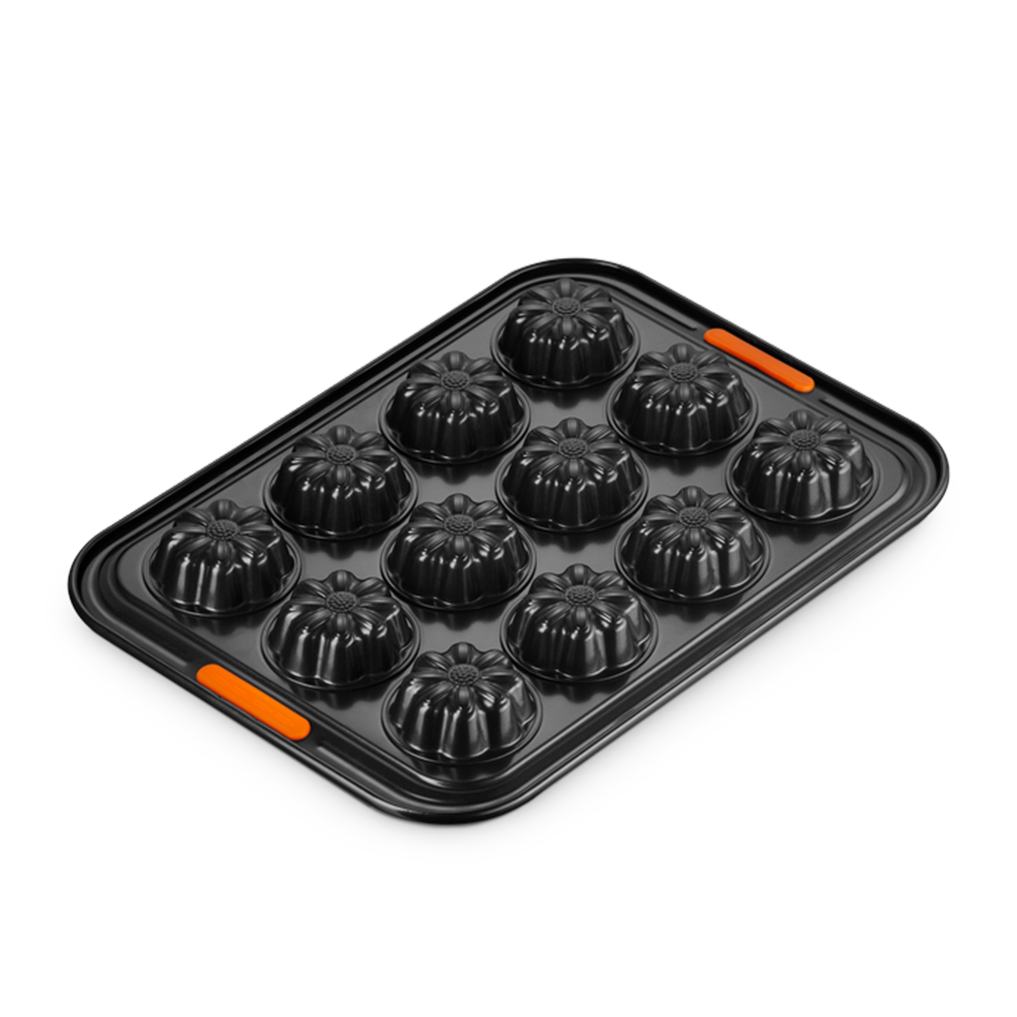 Le Creuset Toughened Non Stick Flower Tray 12 Cup Image 2