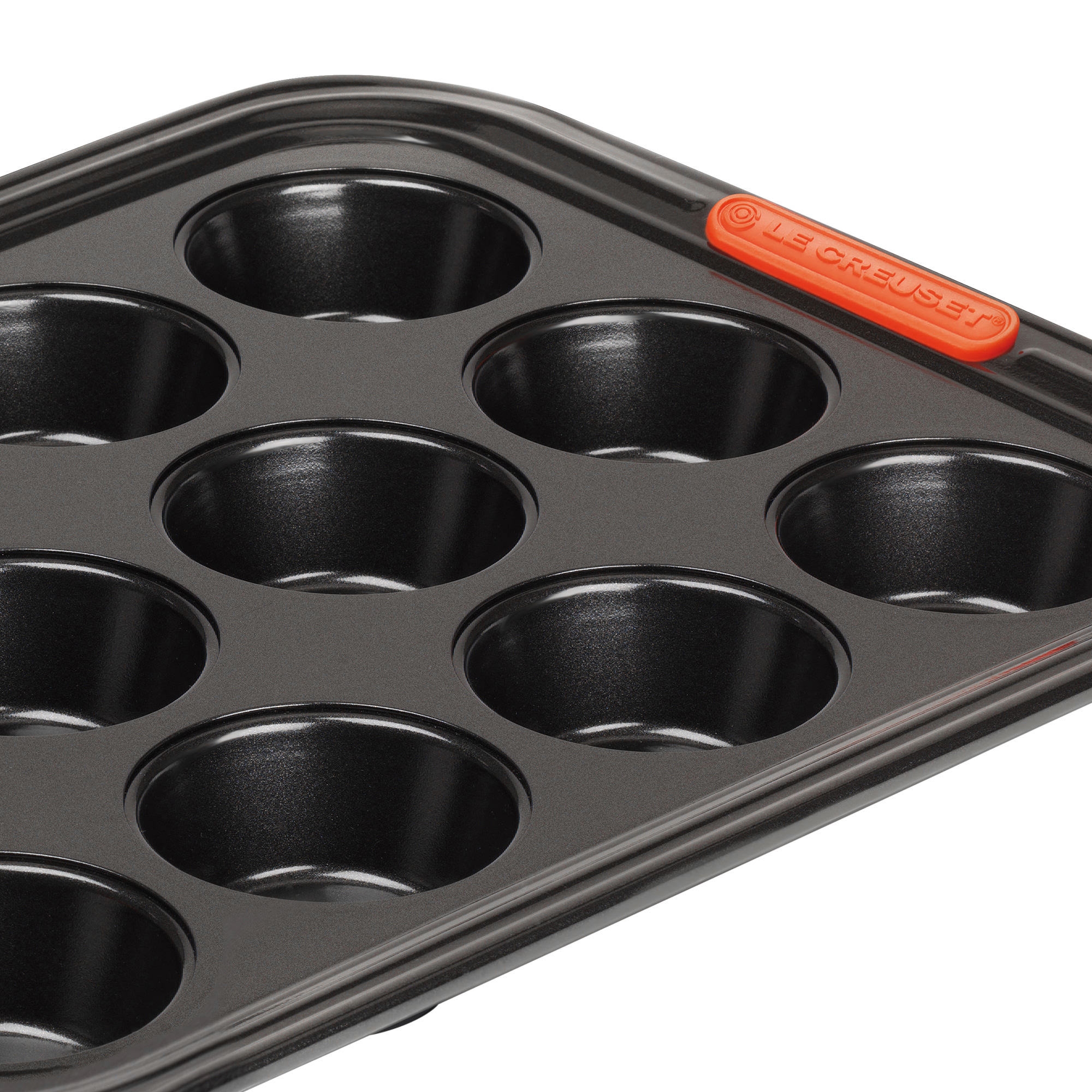 Le Creuset Toughened Non Stick Muffin Tray 12 Cup Image 2