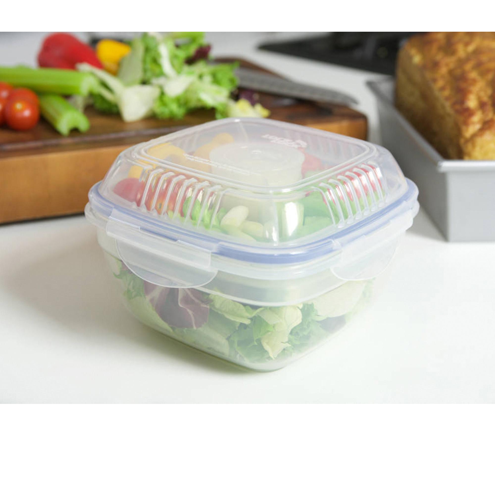 Lock & Lock Special Salad Lunch Box with Dividers 950ml Image 4