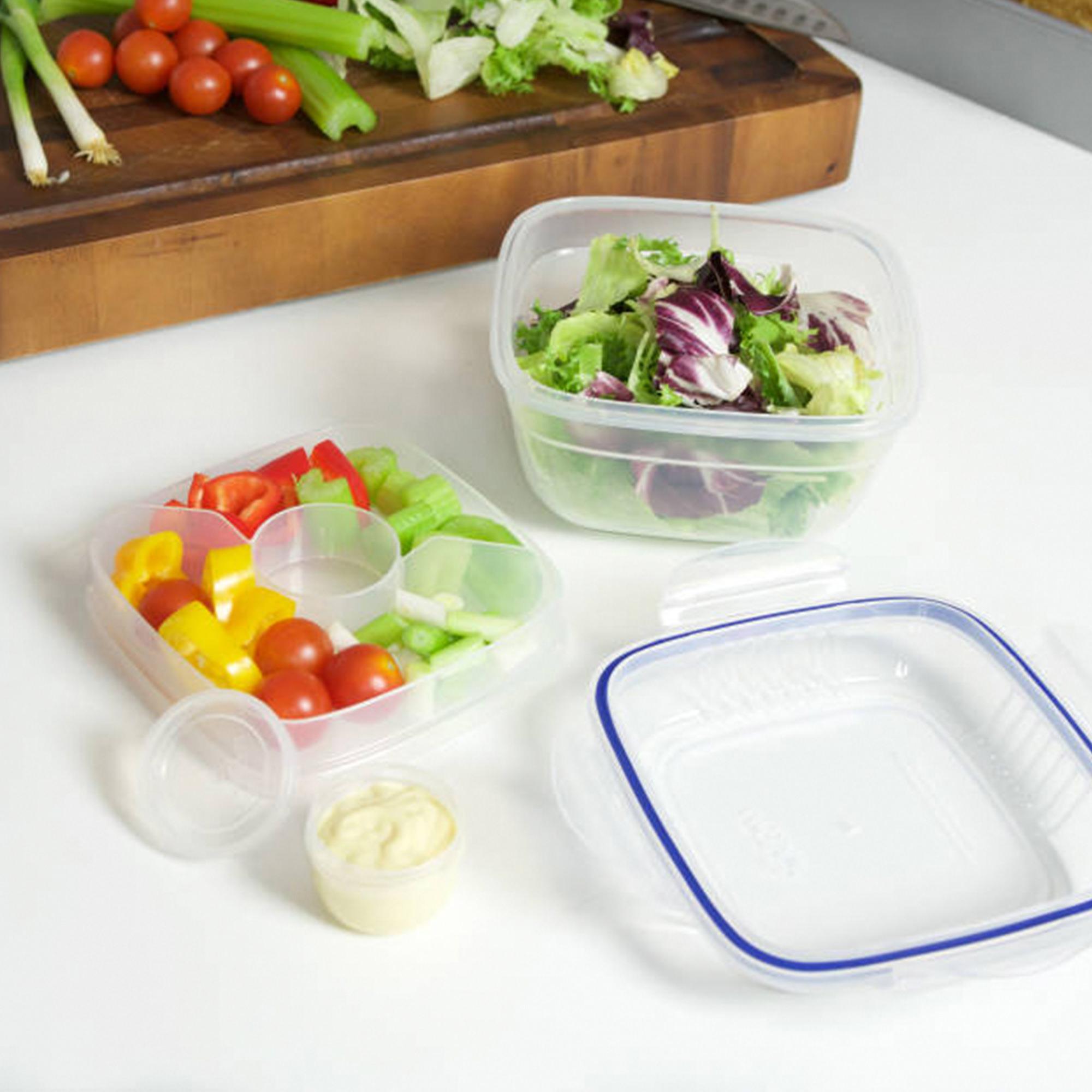 Lock & Lock Special Salad Lunch Box with Dividers 950ml Image 5
