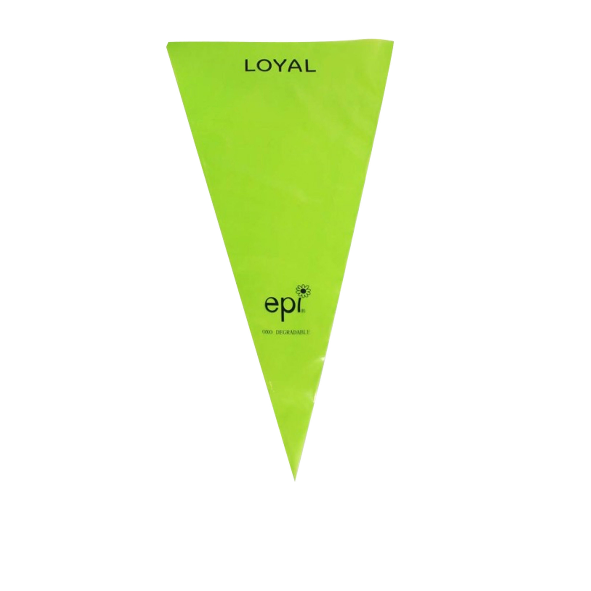 Loyal Biodegradable Disposable Piping bag 46cm 10pk Green Image 1