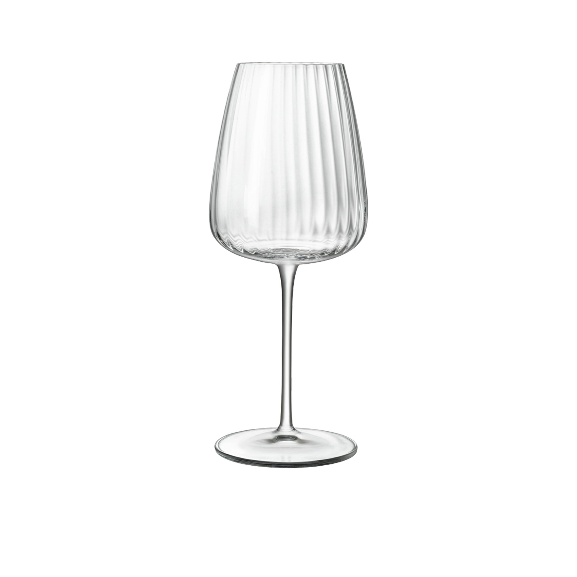 Luigi Bormioli Optica Chardonnay Wine Glass 550ml Set of 4 Image 2