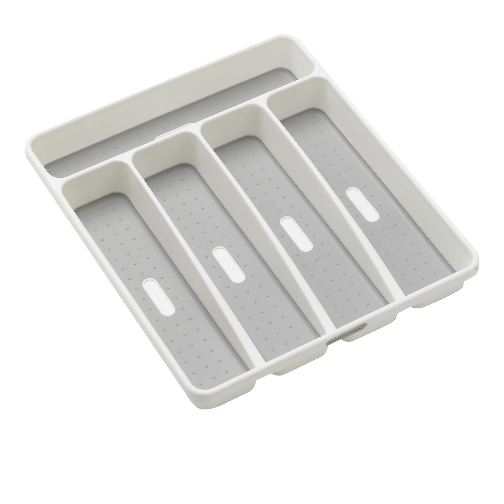 Madesmart Cutlery Tray 5 Compartment White Image 1