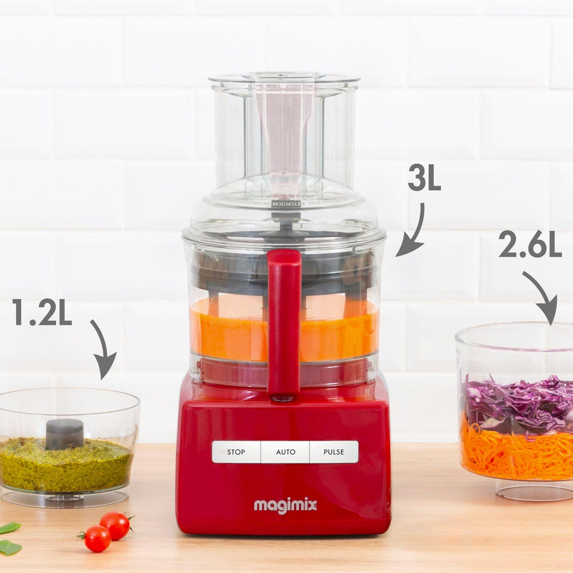 Magimix 4200XL Food Processor with XL Feed Tube Red 5