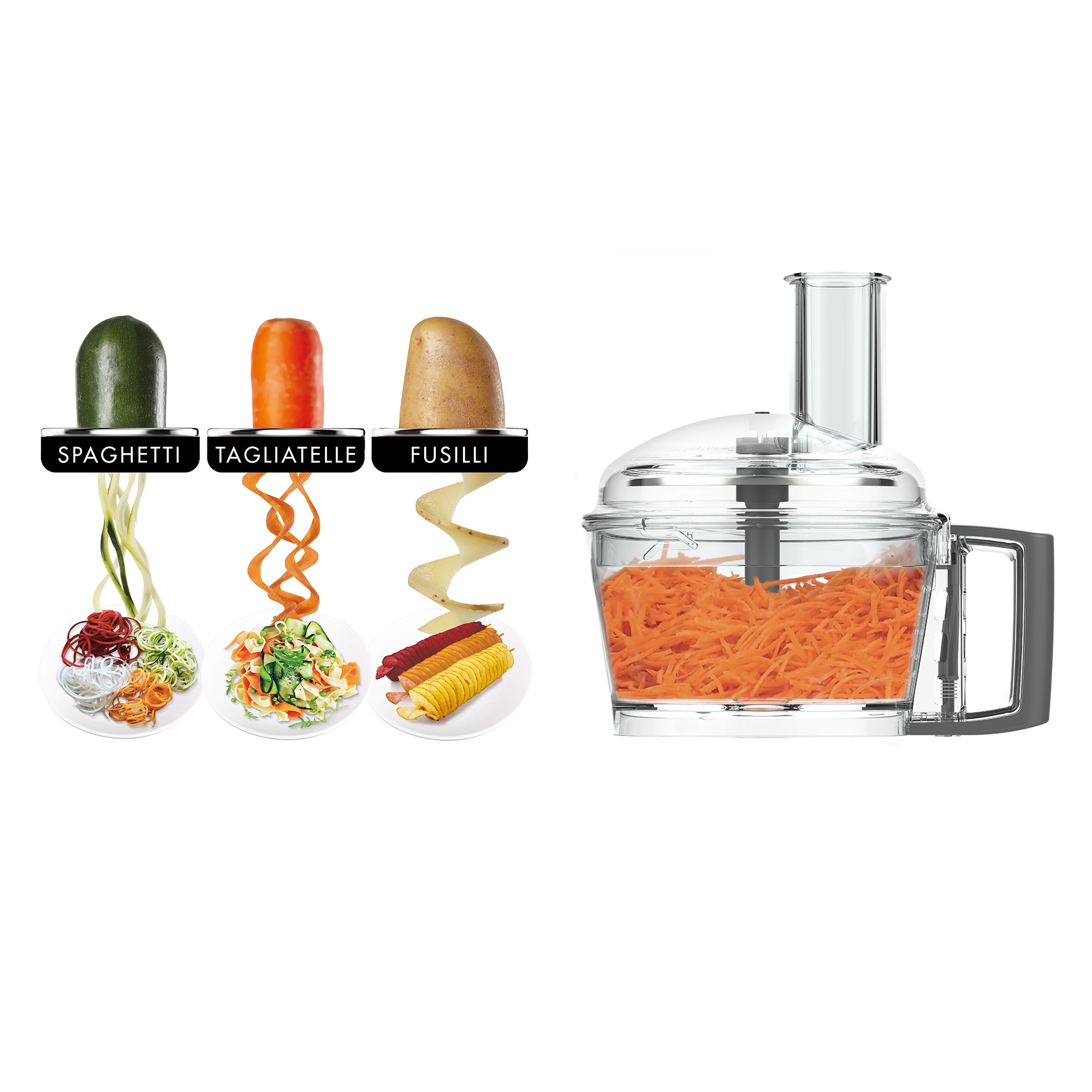Magimix Salad and Spiraliser Kit for Juice Expert Image 2