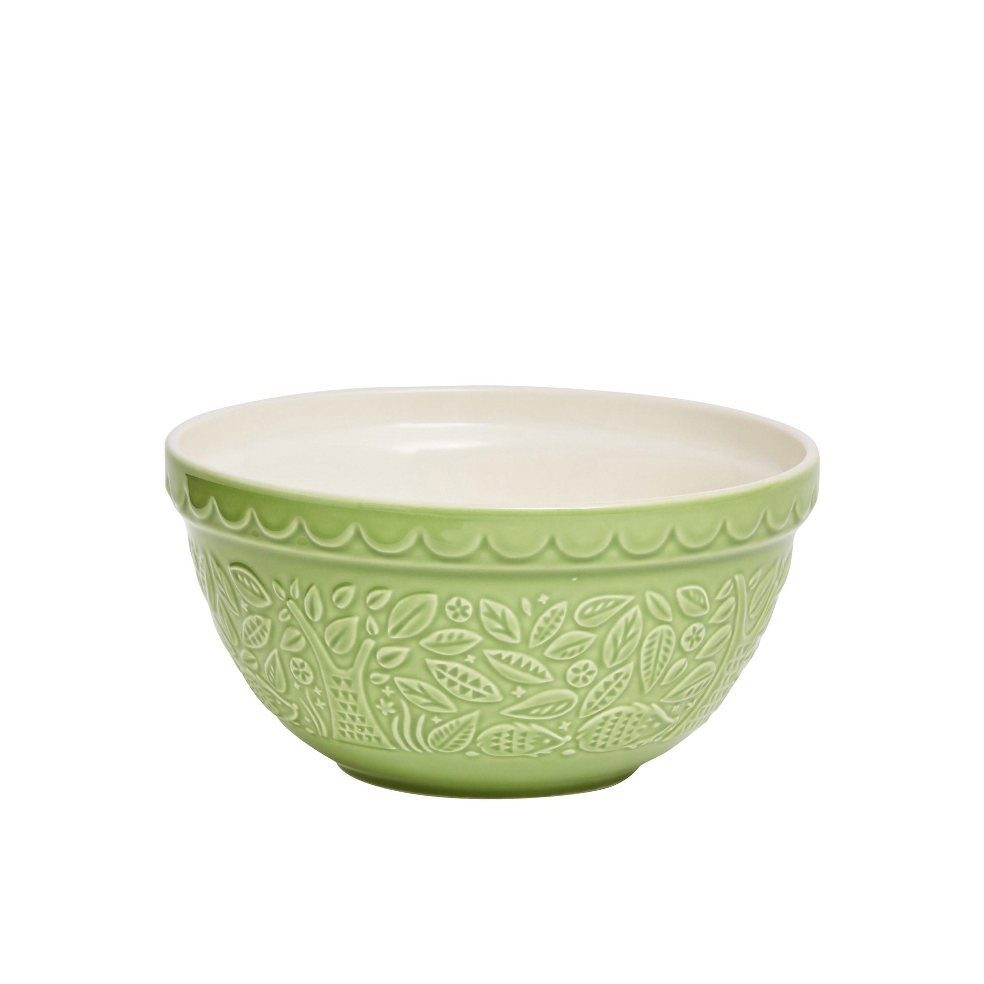 Mason Cash In The Forest Mixing Bowl 21cm - 1.1L Hedgehog Green Image 1