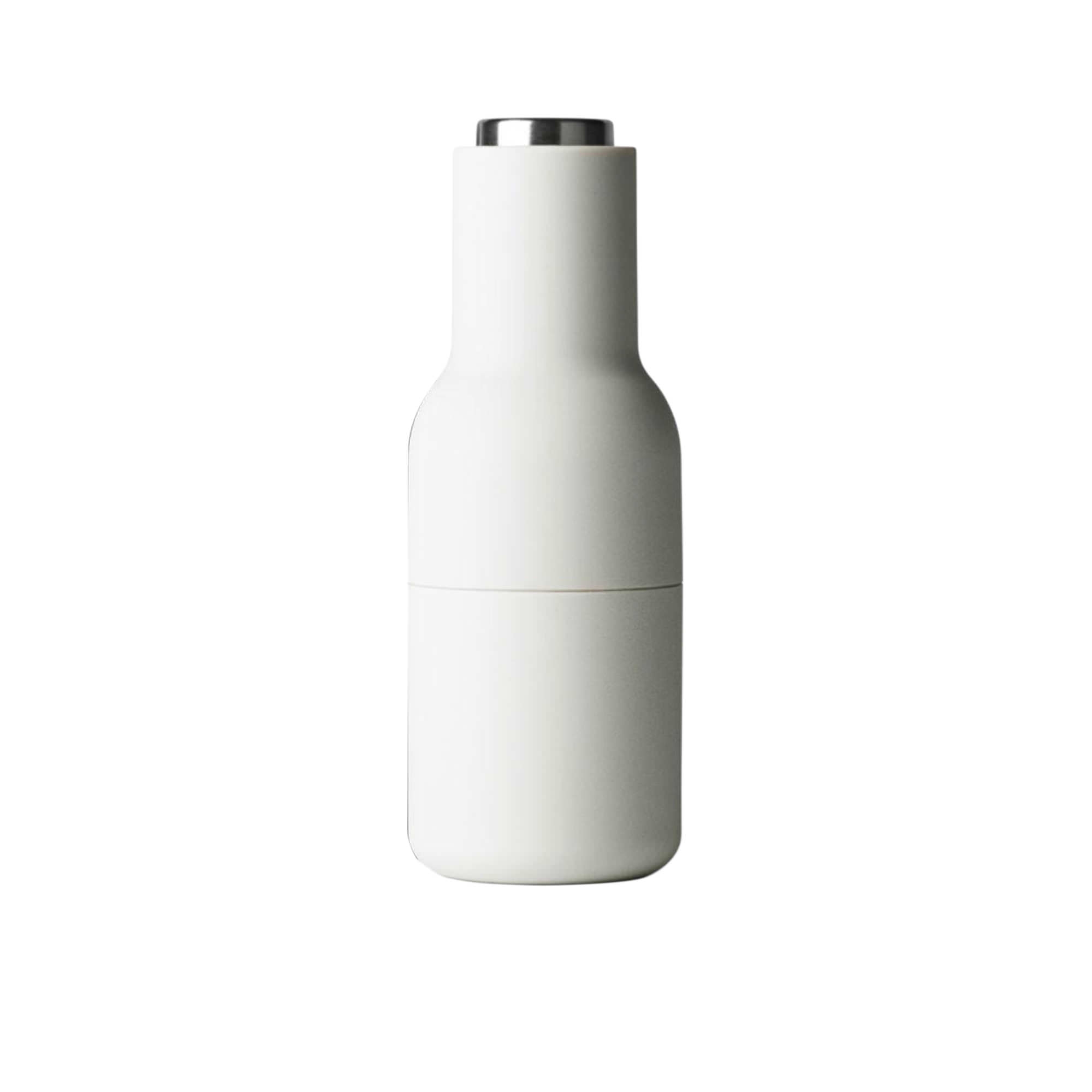 Menu Salt & Pepper Bottle Grinder with Steel Lid Set of 2 Ash Carbon Image 2