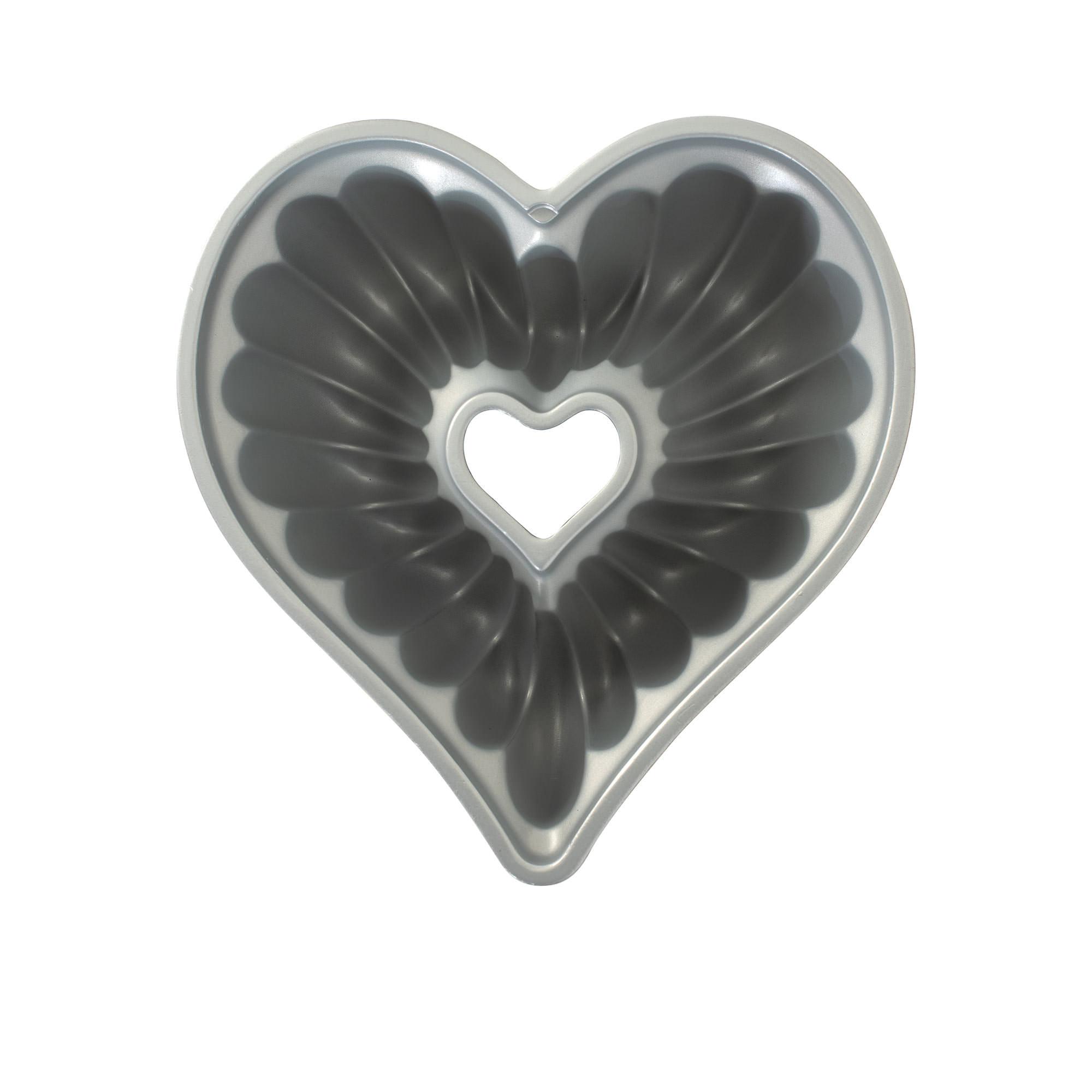 Nordic Ware Elegant Heart Bundt Cake Pan 28cm Toffee Image 3
