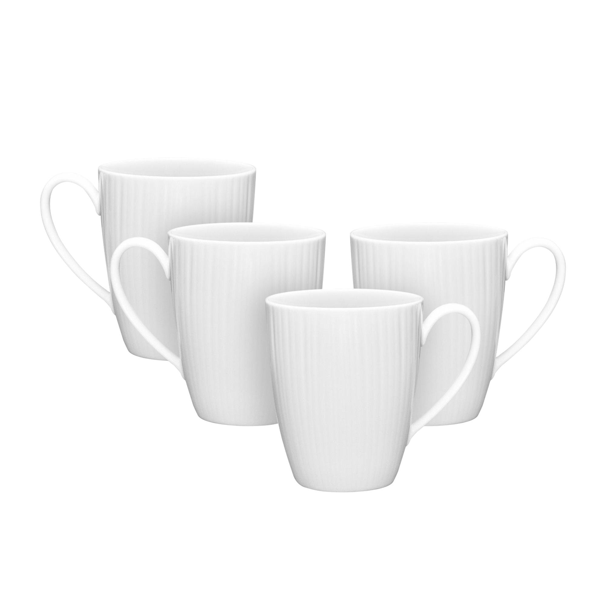 Noritake Conifere Mug 360ml White Set of 4 Image 1