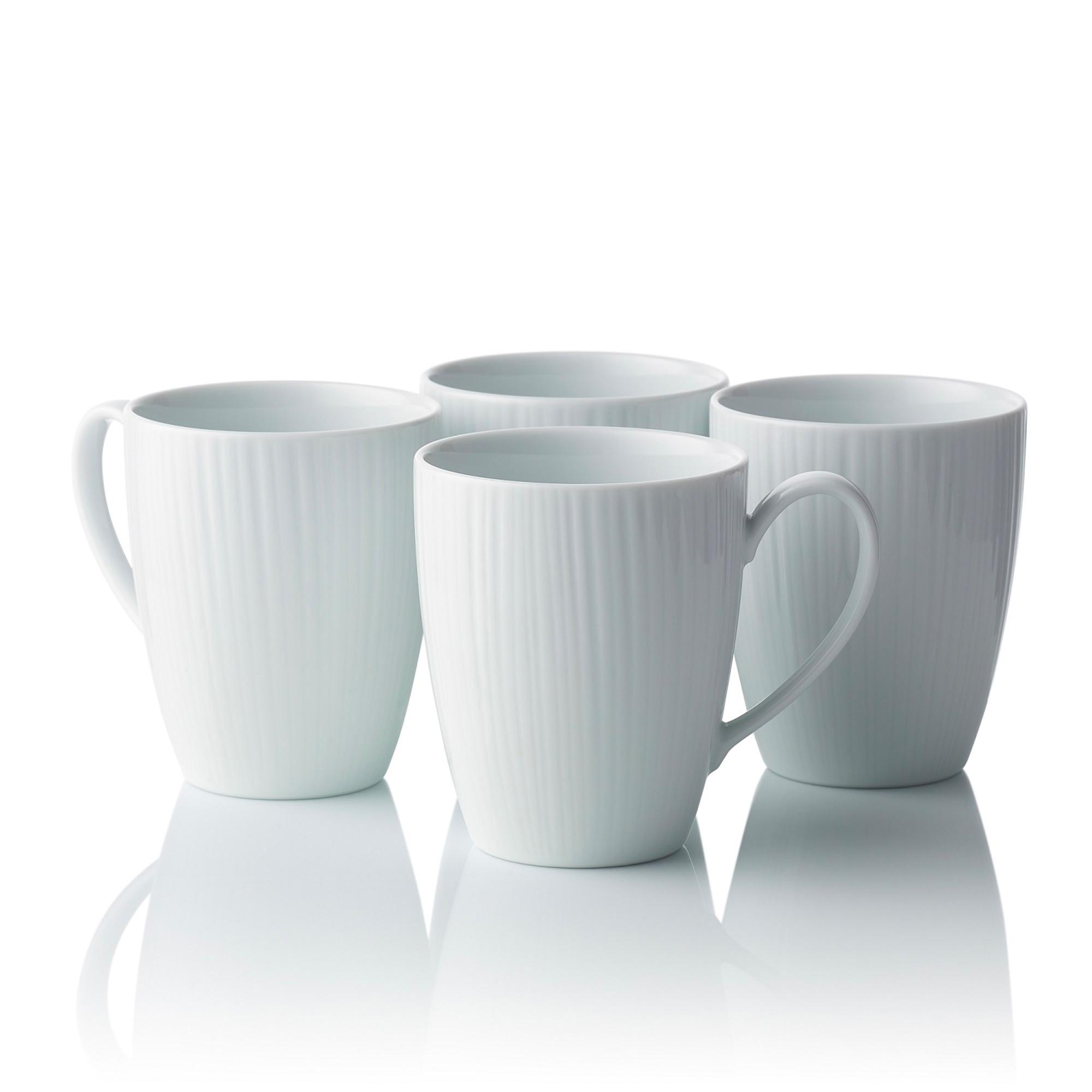 Noritake Conifere Mug 360ml White Set of 4 Image 3