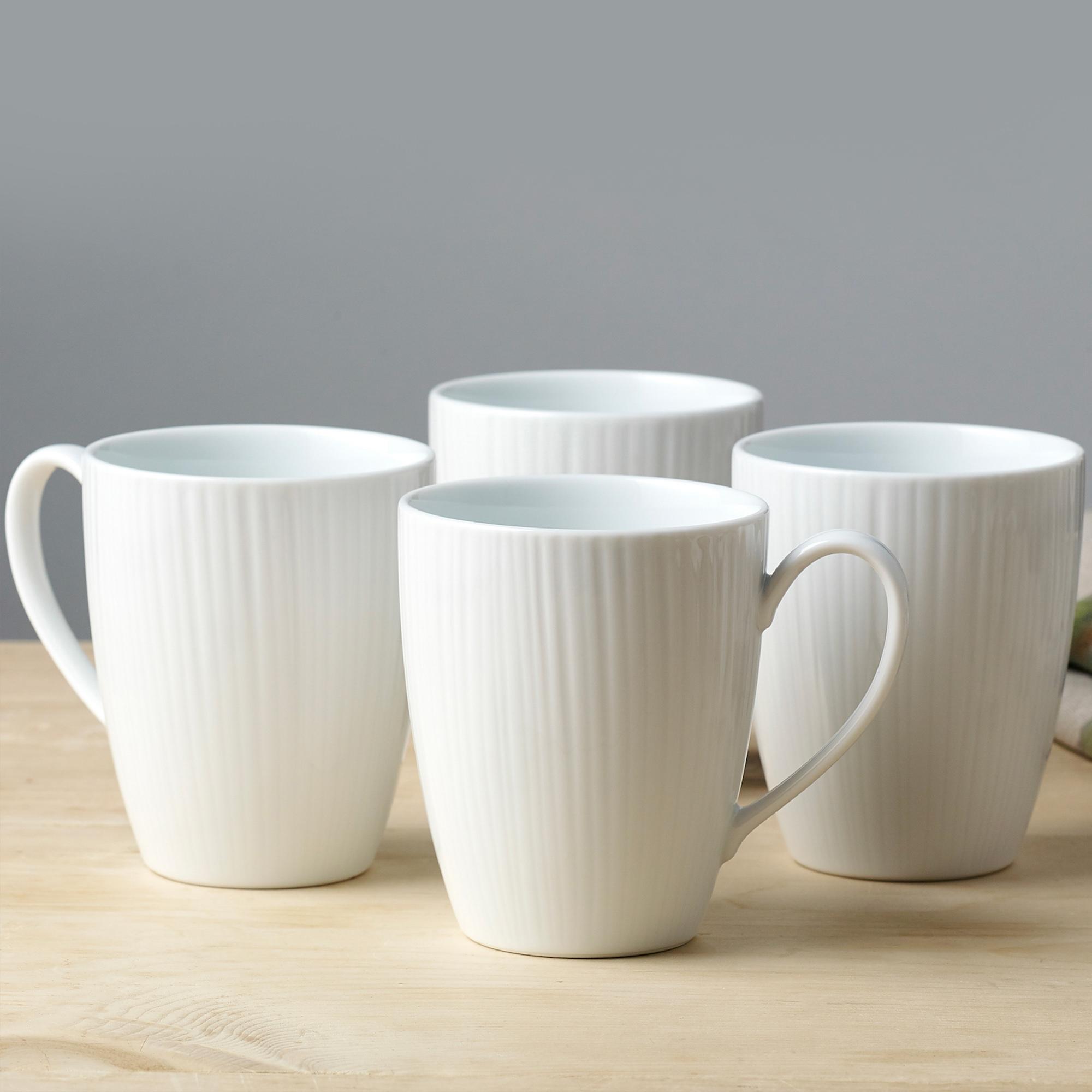 Noritake Conifere Mug 360ml White Set of 4 Image 4