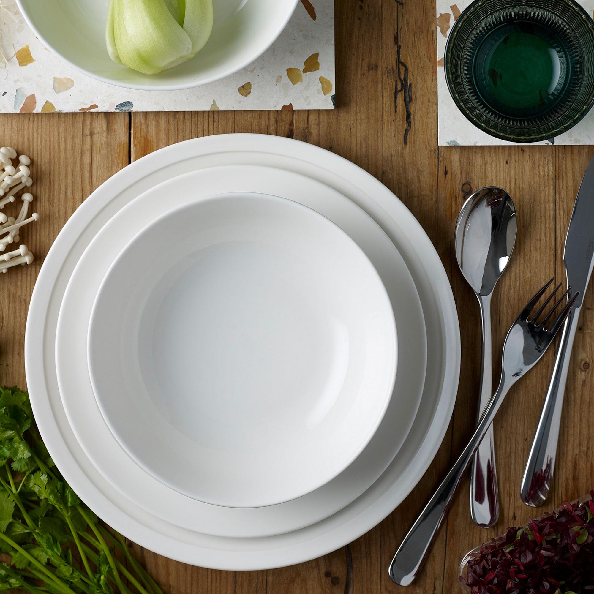 Noritake Everyday by Adam Liaw Pasta Bowl Set of 4 White Image 3