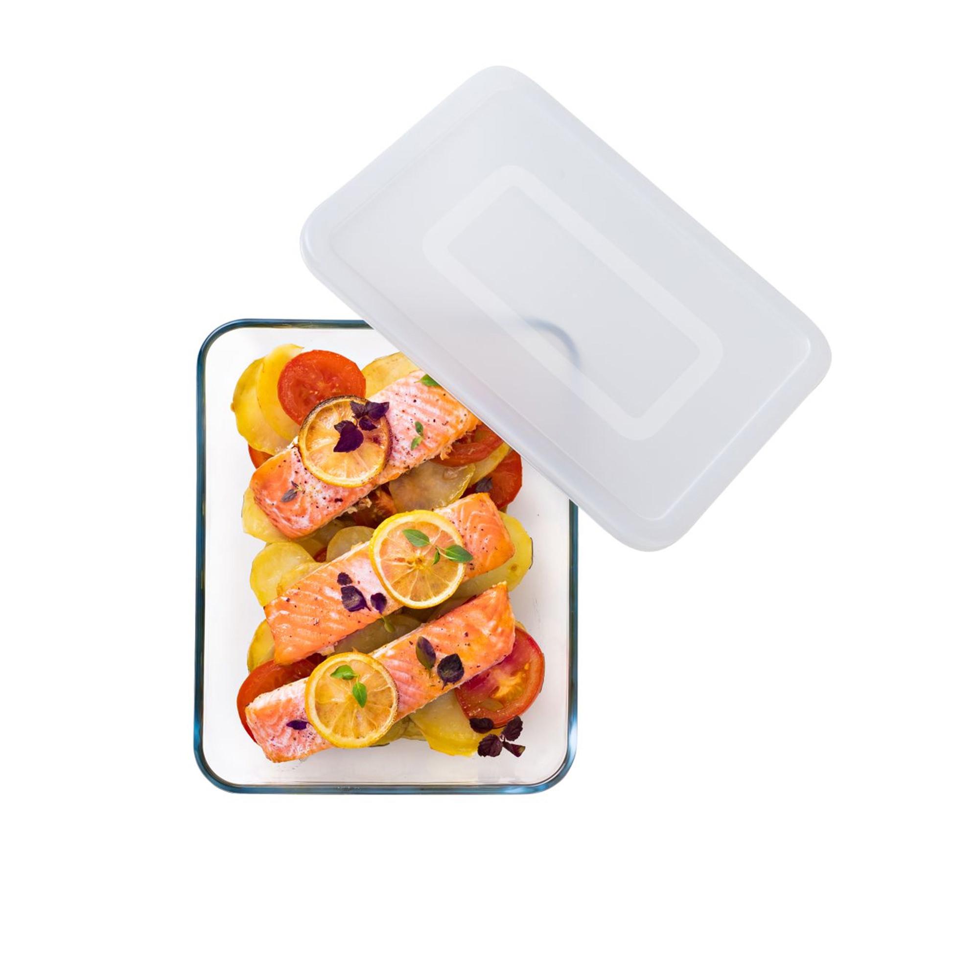 O' Cuisine Rectangular Glass Food Storage Container 1.3L Image 5