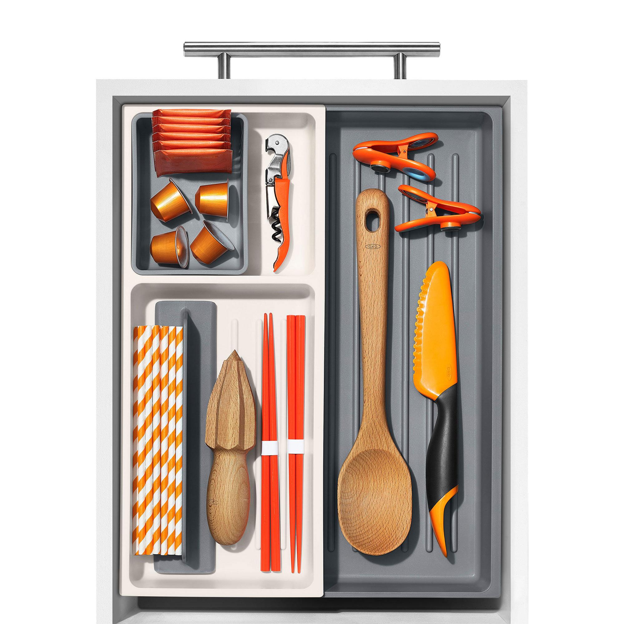 OXO Good Grips Expandable Kitchen Tool Drawer Organiser Image 3