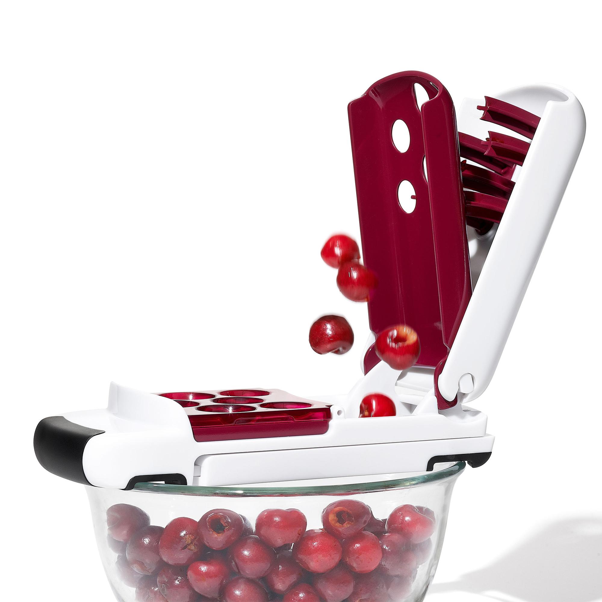 OXO Good Grips Quick Release Multi Cherry Pitter Image 6